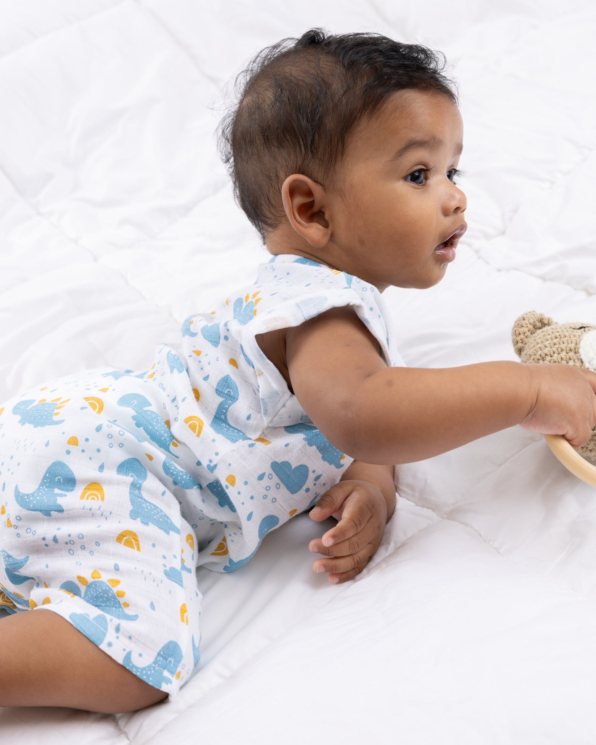 DINOO  MUSLIN ROMPER