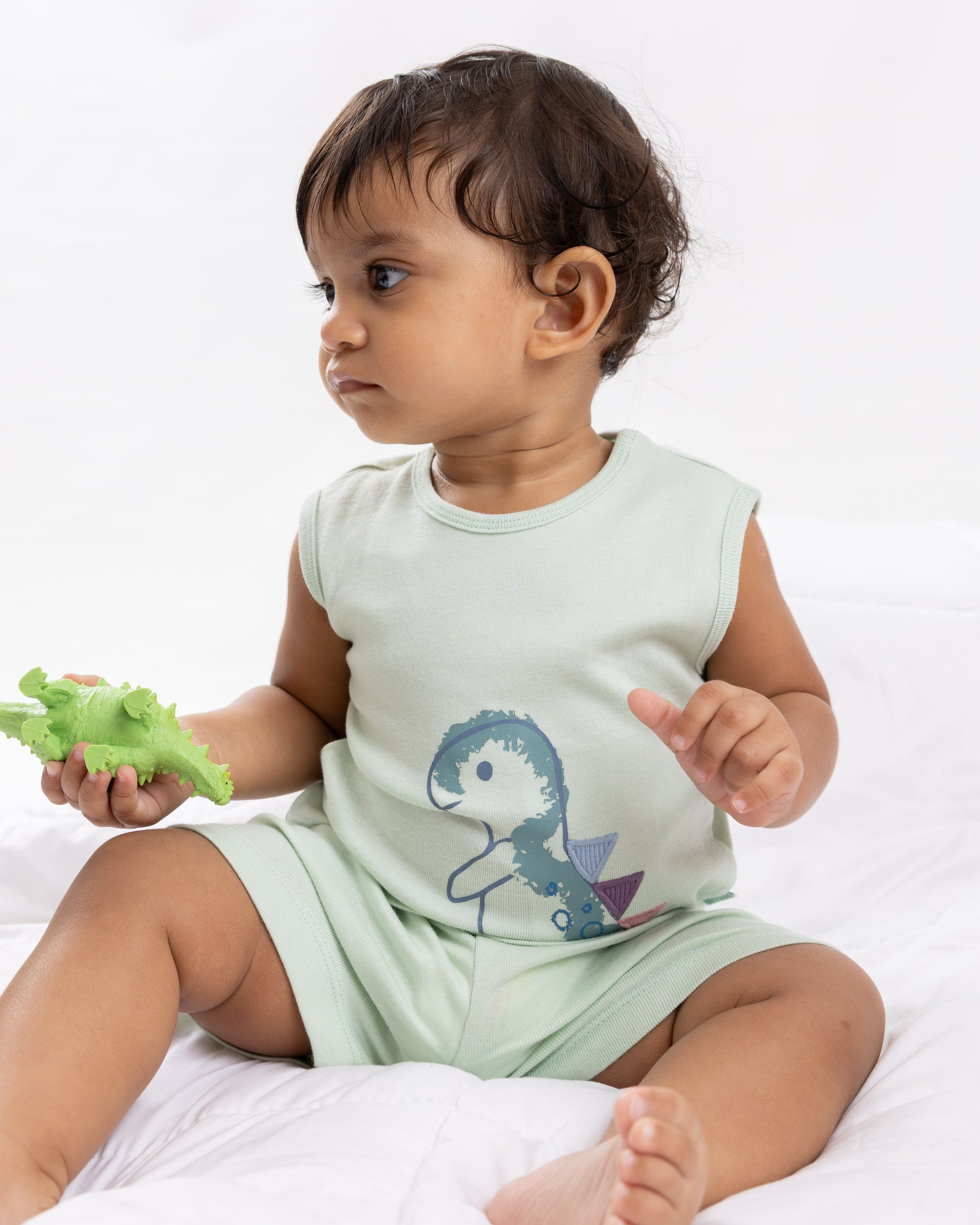 DINO VEST & SHORT SET