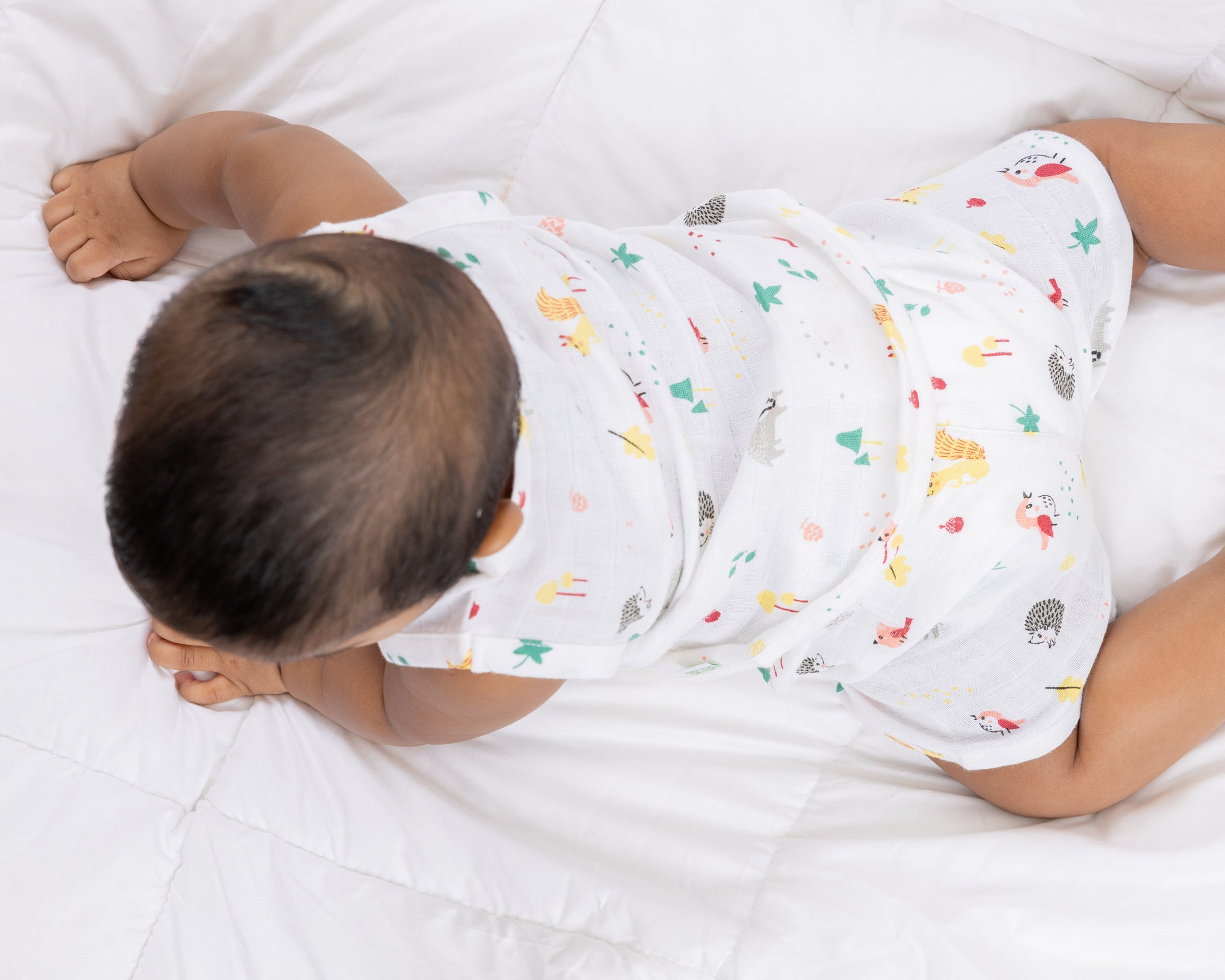 FOREST FRIENDS MUSLIN  SHORT SET