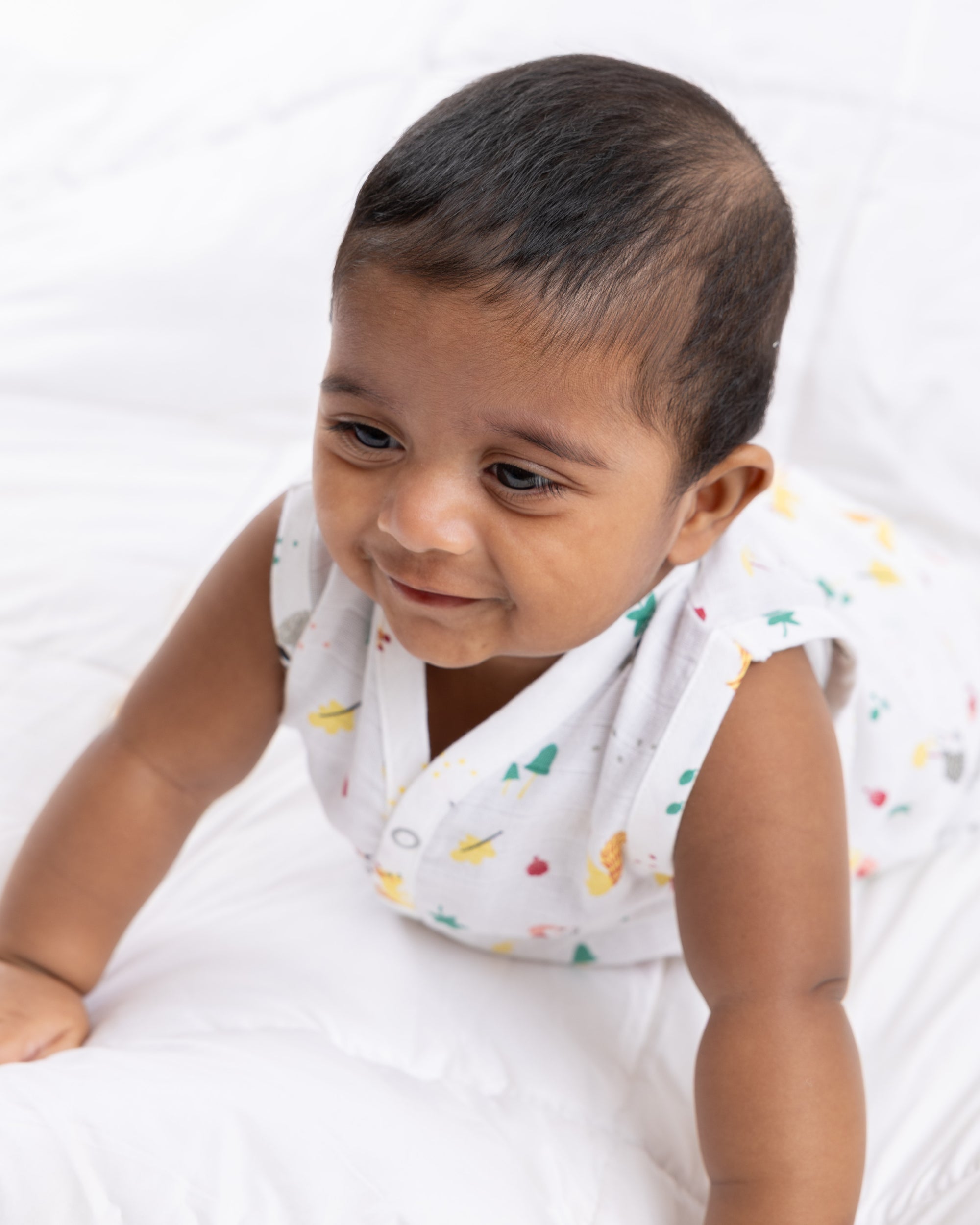 FOREST FRIENDS MUSLIN  SHORT SET