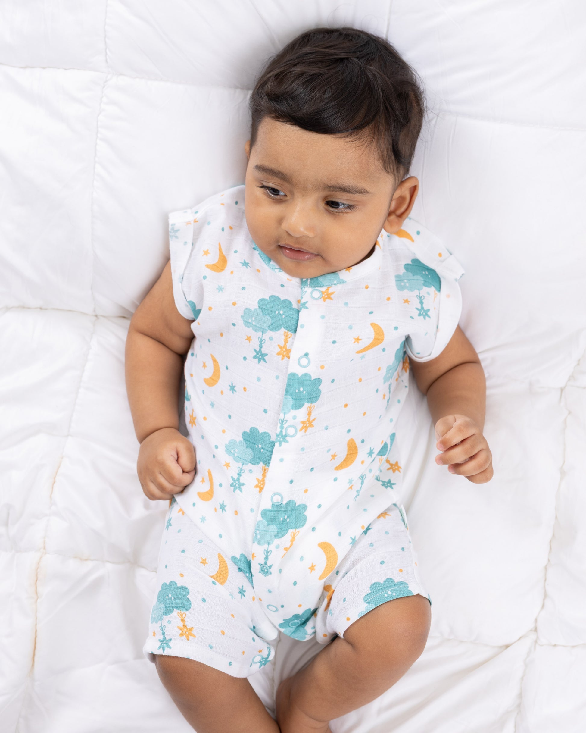 FLIPPY  MUSLIN ROMPER