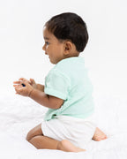 SOFT SAND SHORT SLEEVE TOP