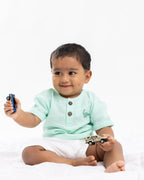 SOFT SAND SHORT SLEEVE TOP