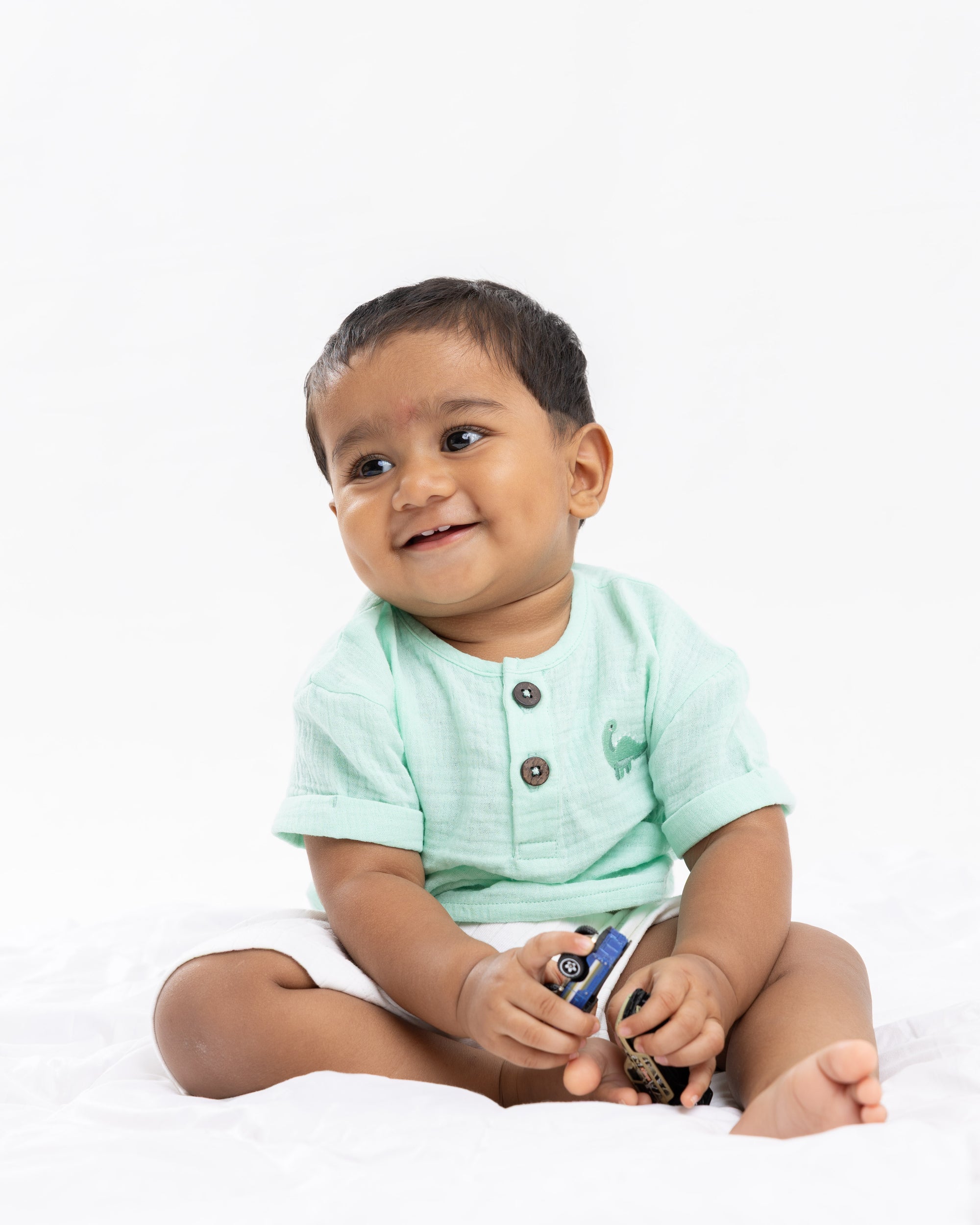 SOFT SAND SHORT SLEEVE TOP