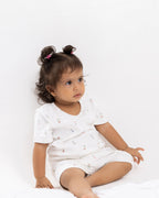 MINI BLOSSOM AOP SHORT SET