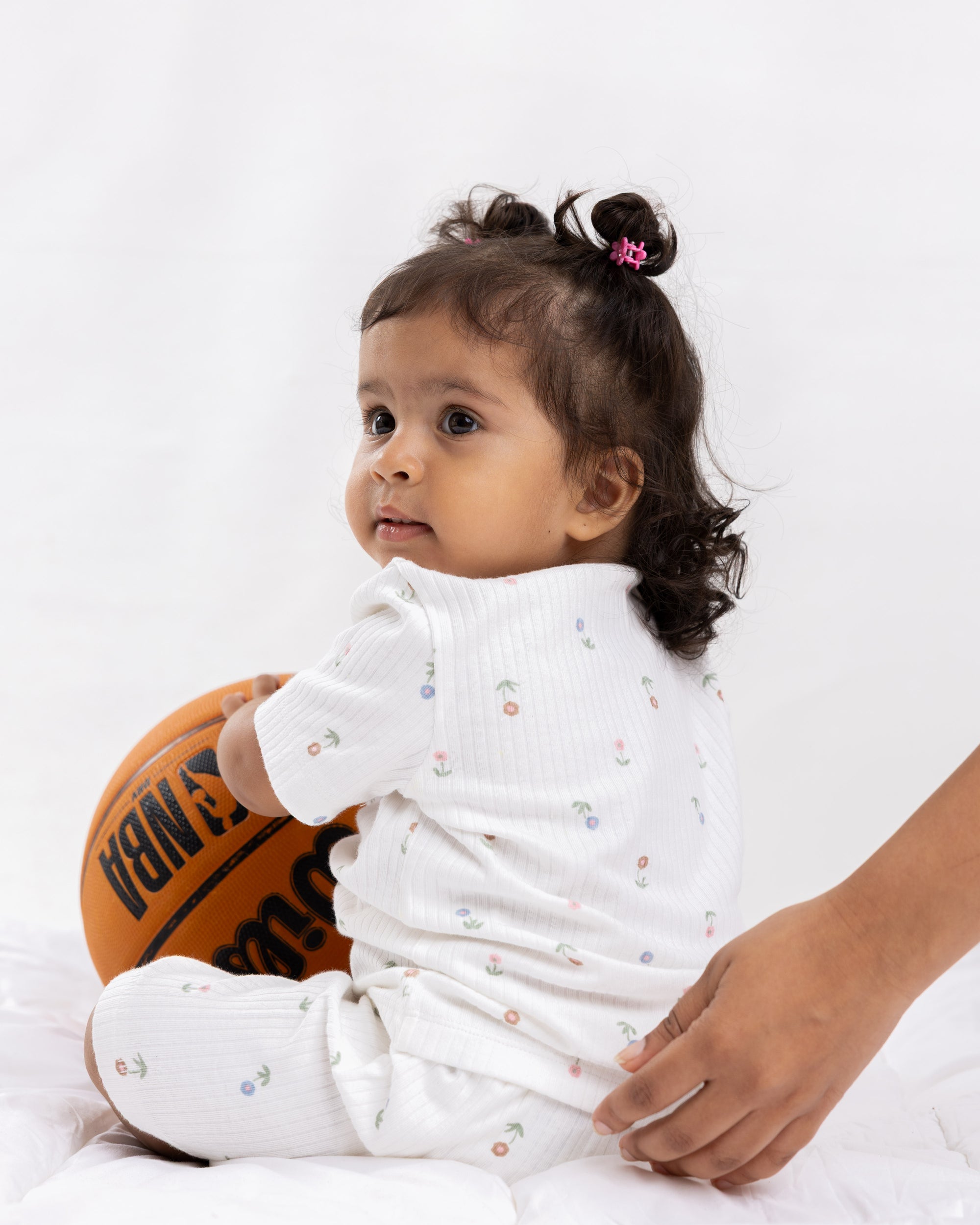 MINI BLOSSOM AOP SHORT SET