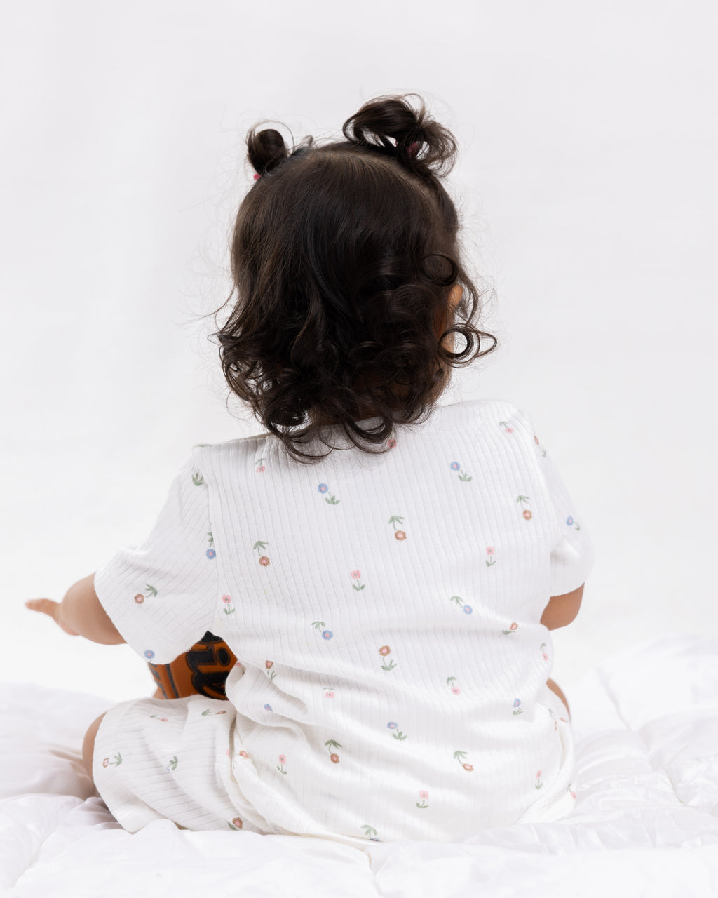 MINI BLOSSOM AOP SHORT SET