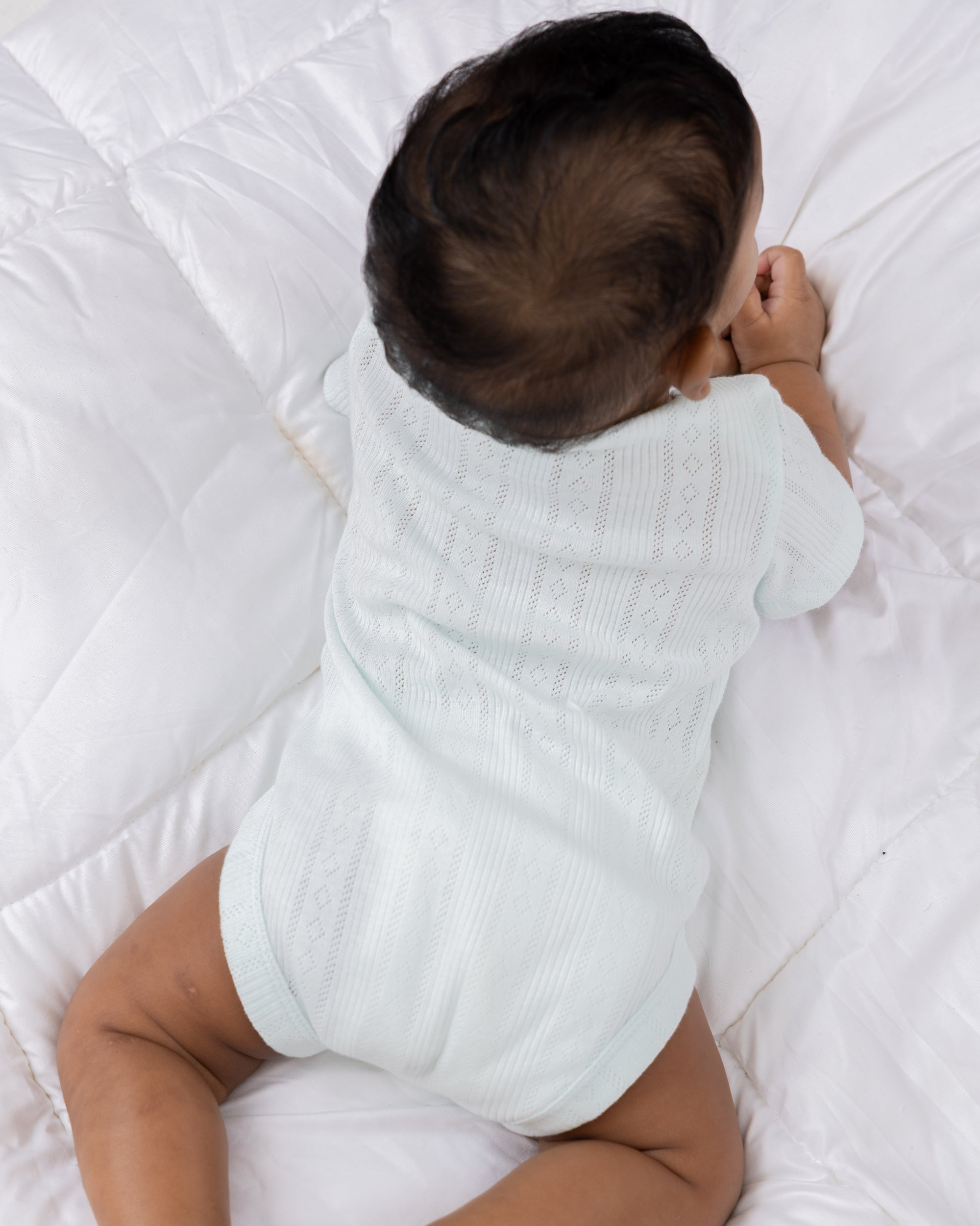WHITE POINTELLE BODYSUIT