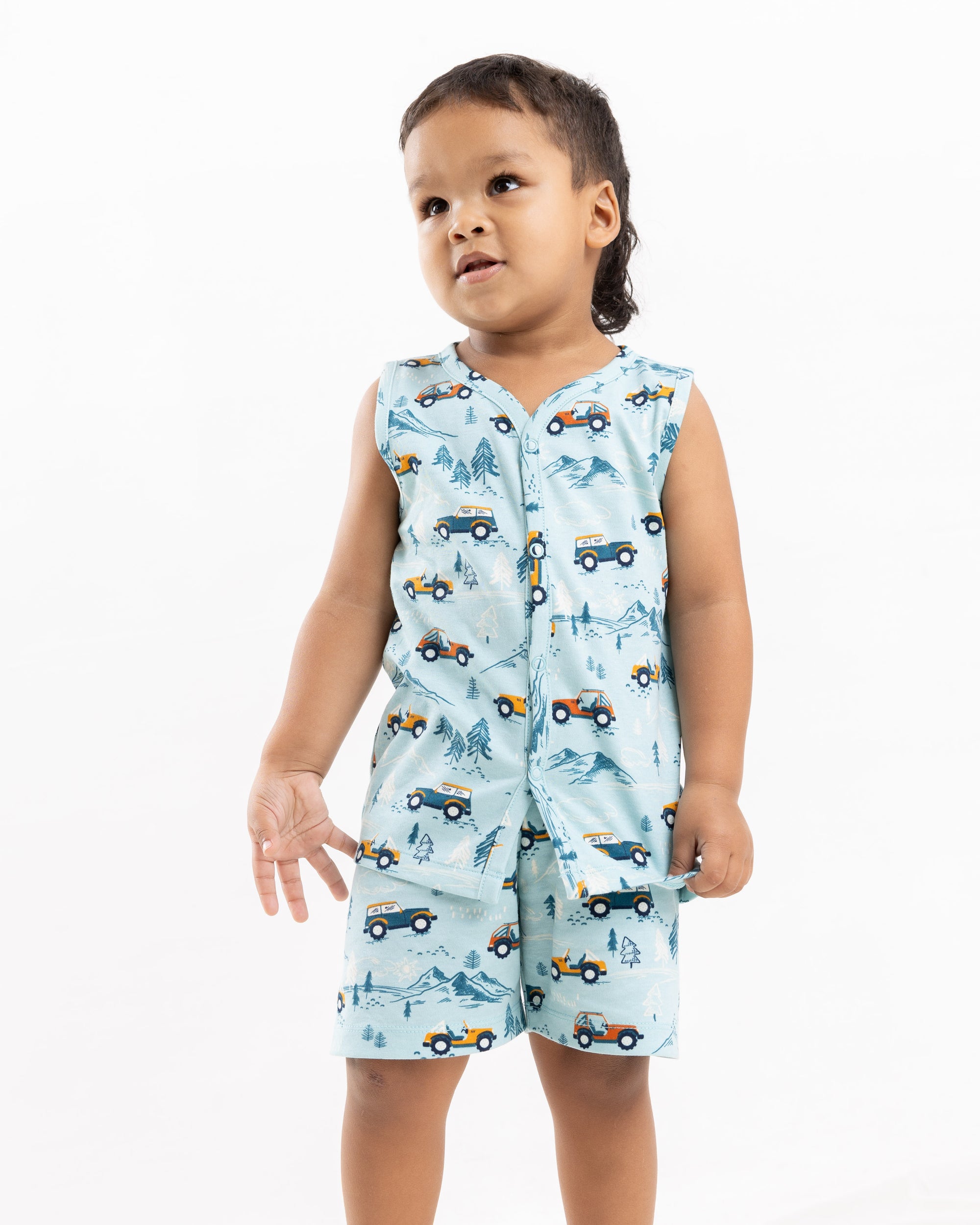 OFF ROAD AOP SHORT SET