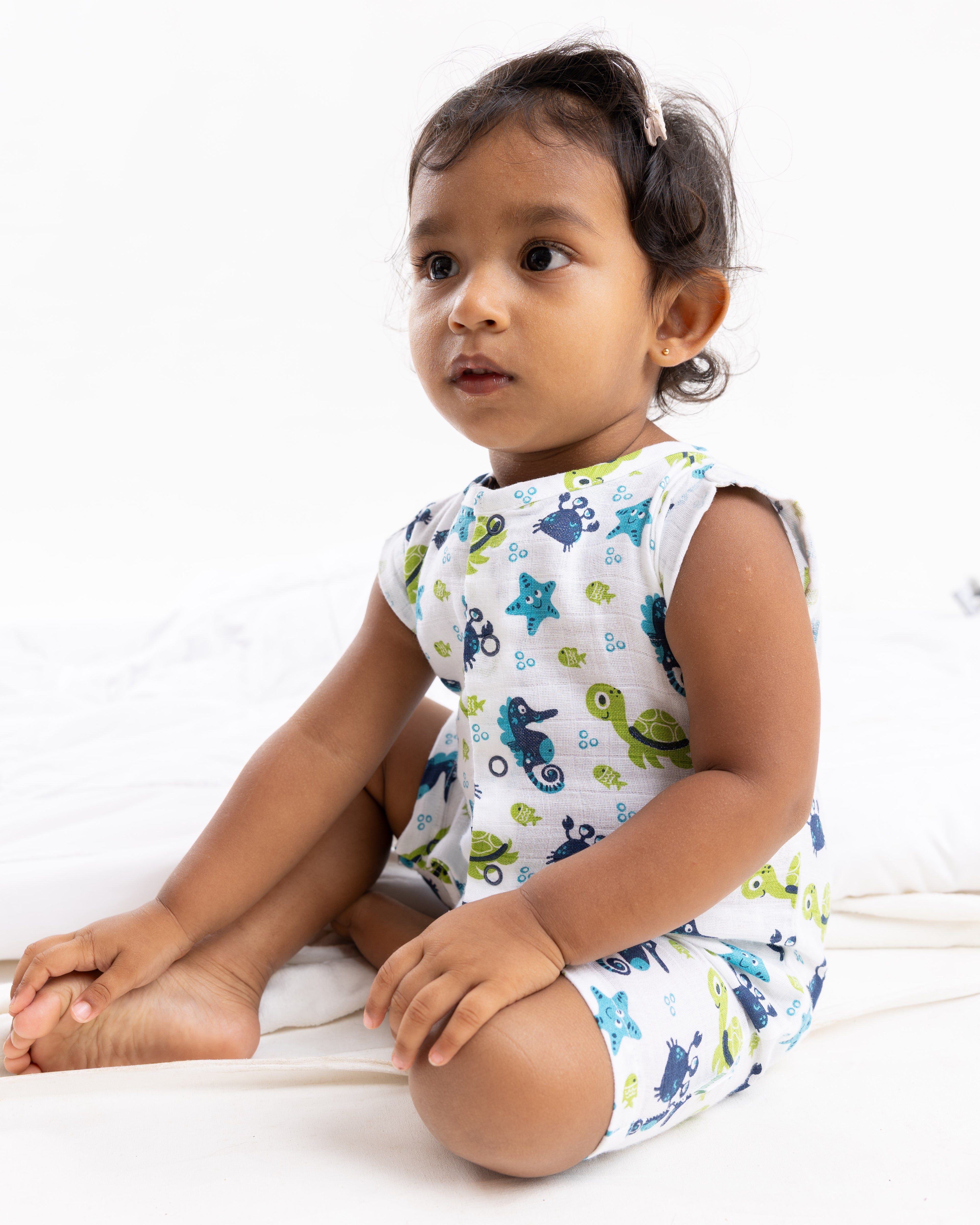 UNDER THE SEA ROMPER