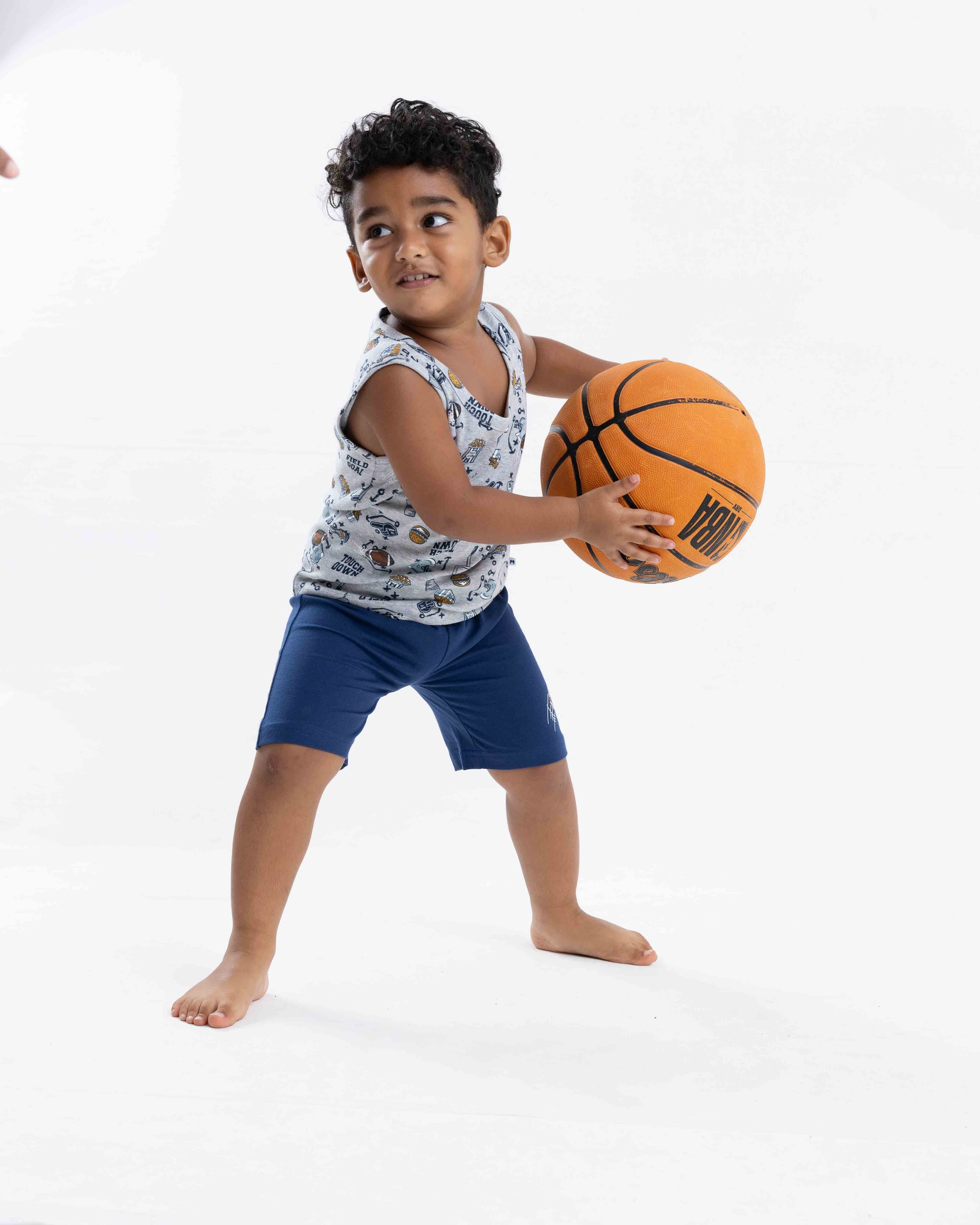 GOAL - BOYS SLEEVELESS SHORT SET