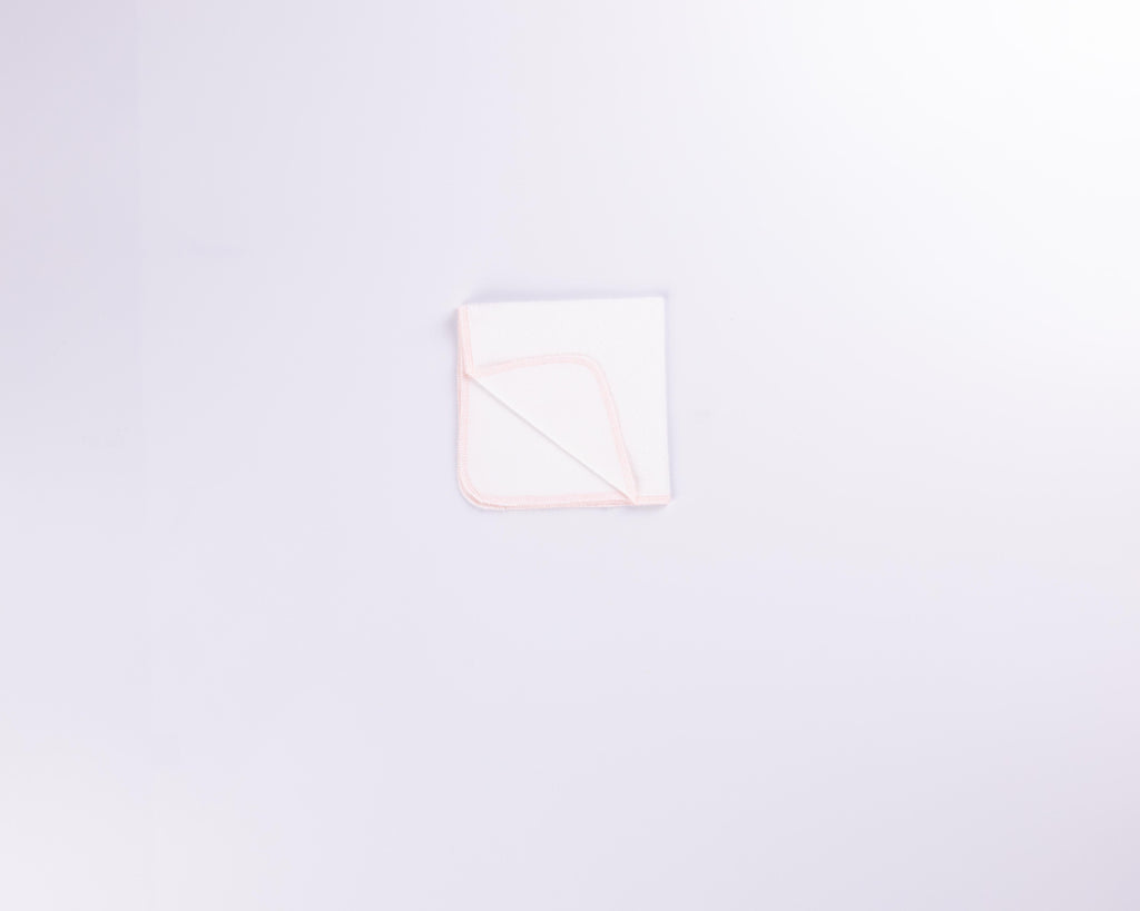 PINK MUSLIN CLOTH WIPE – 5 PCS SET