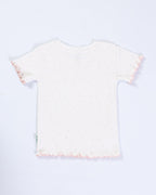STARRY WHITE SHORT SLEEVE SHORT SET