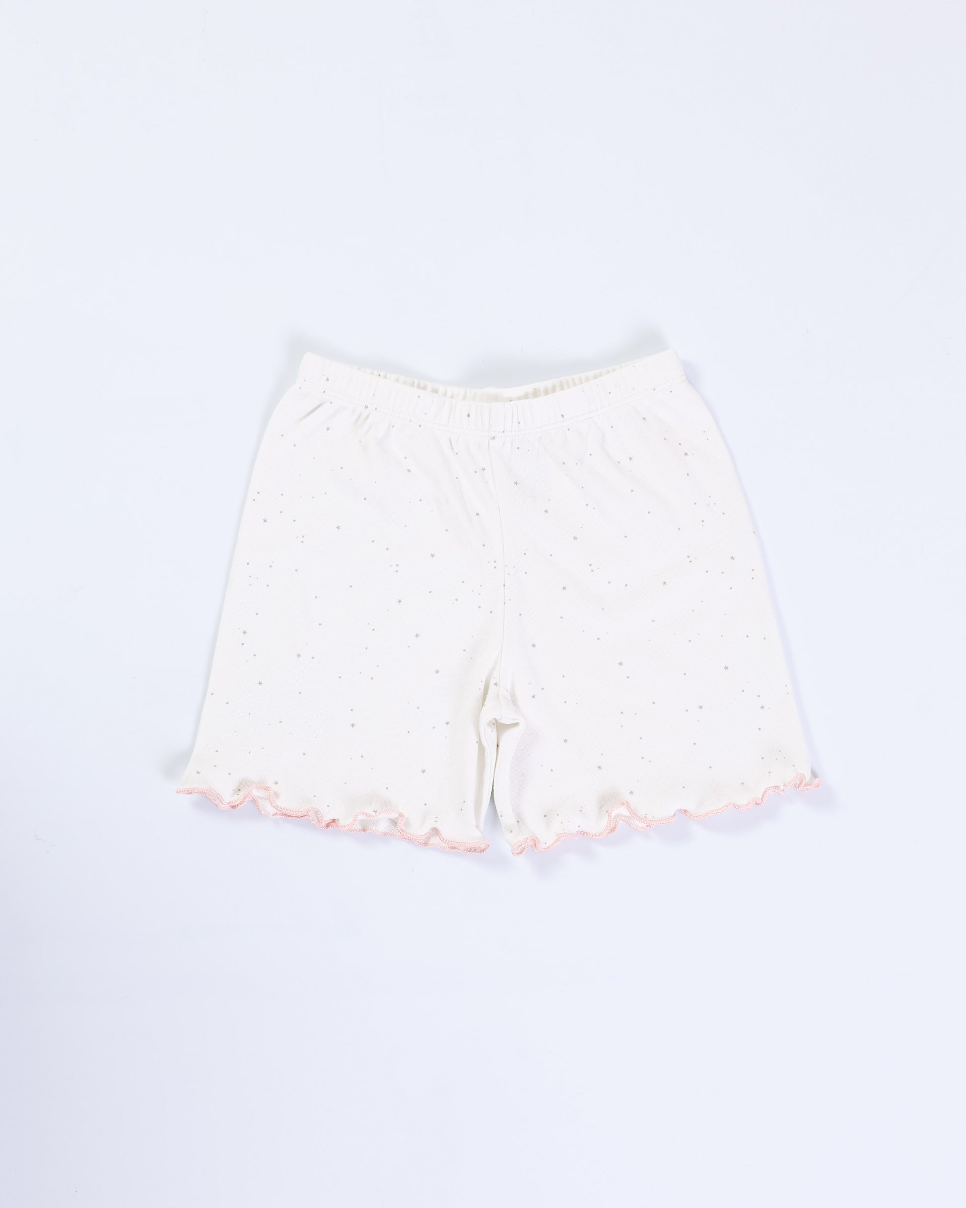 STARRY WHITE SHORT SLEEVE SHORT SET