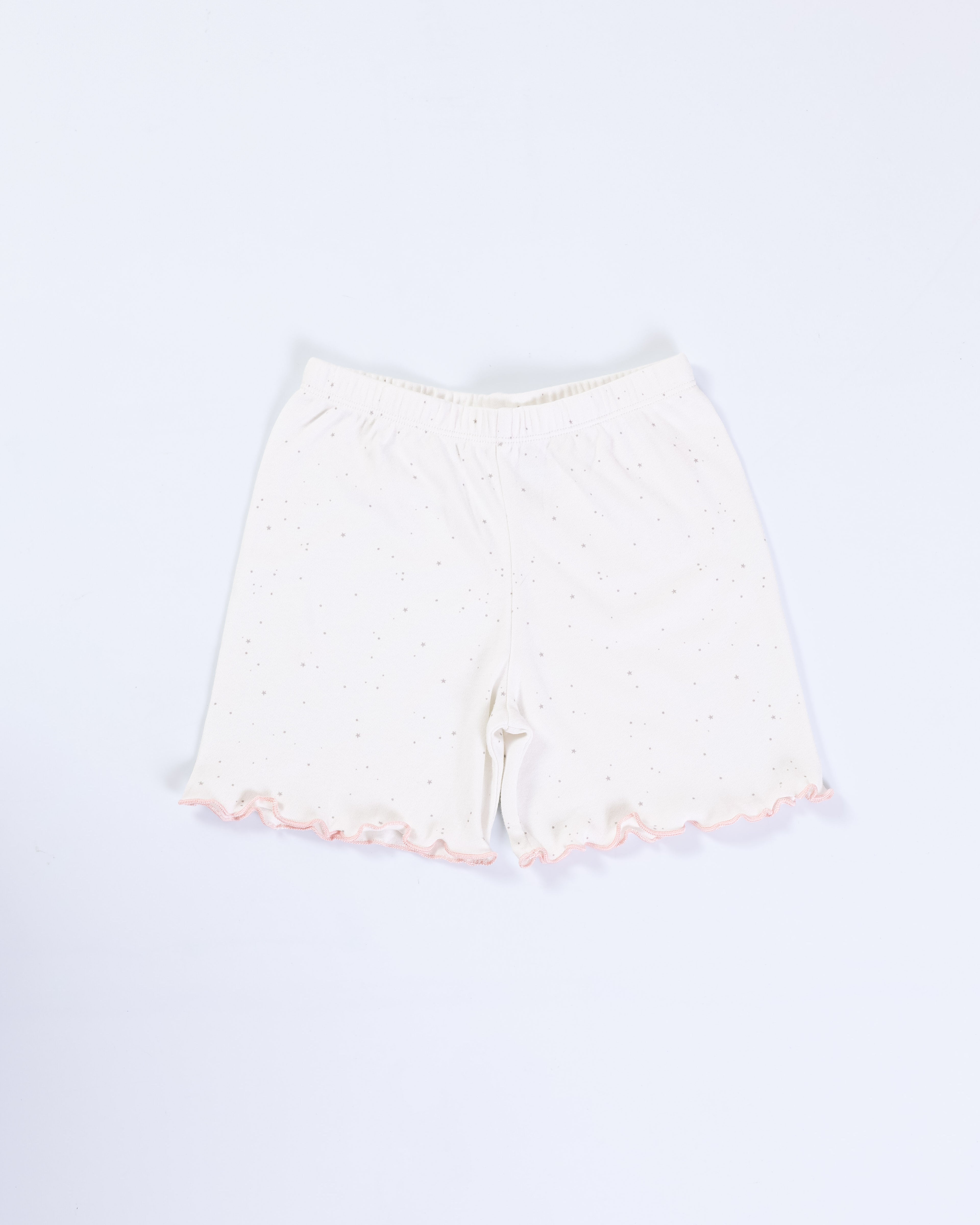 STARRY WHITE SHORT SLEEVE SHORT SET