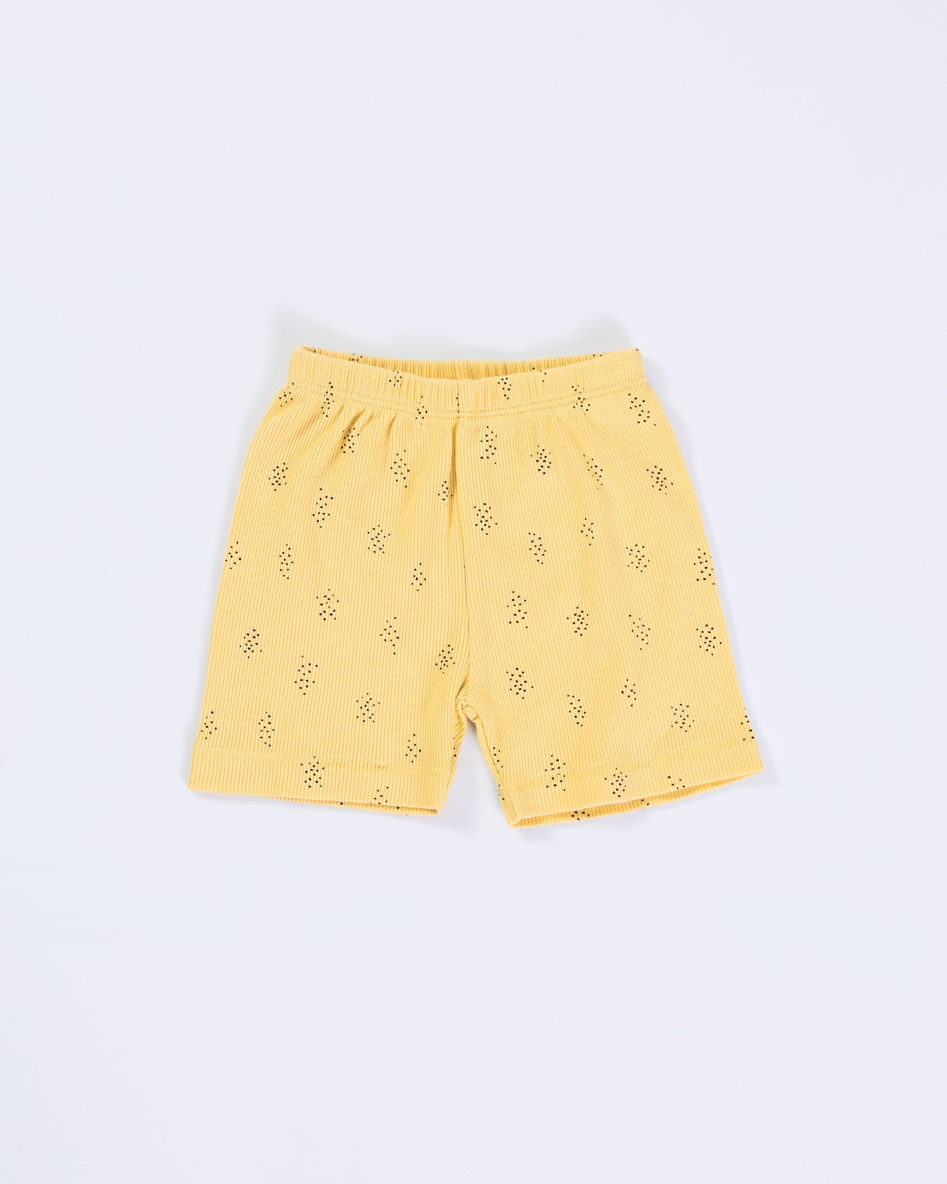 YELLOW SHORT SLEEVE SHORT SET