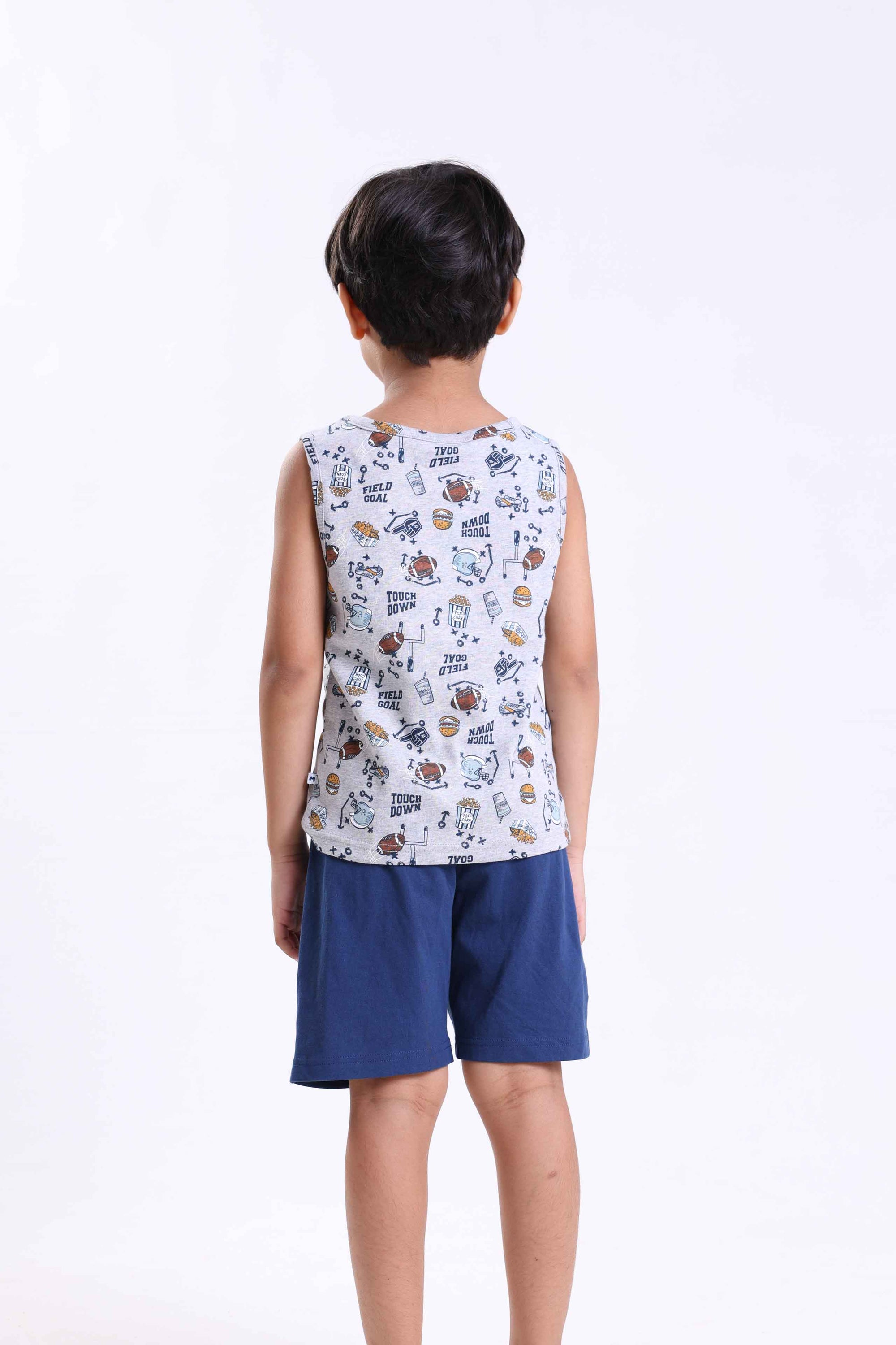 GOAL - BOYS SLEEVELESS SHORT SET