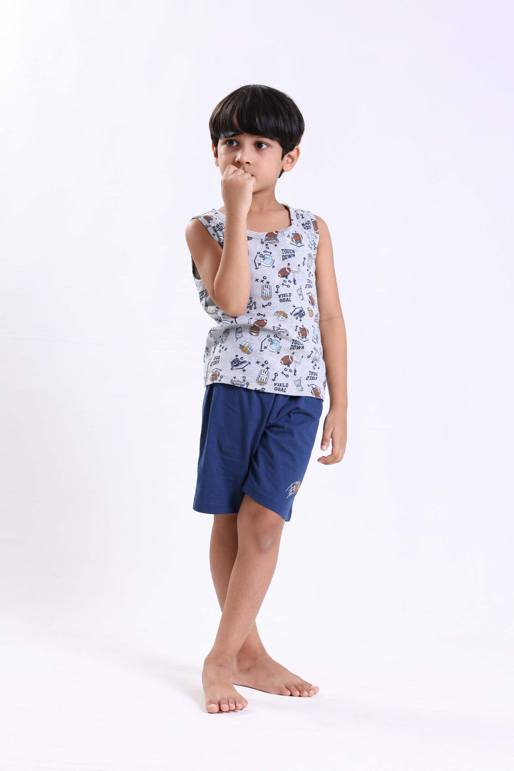 GOAL - BOYS SLEEVELESS SHORT SET
