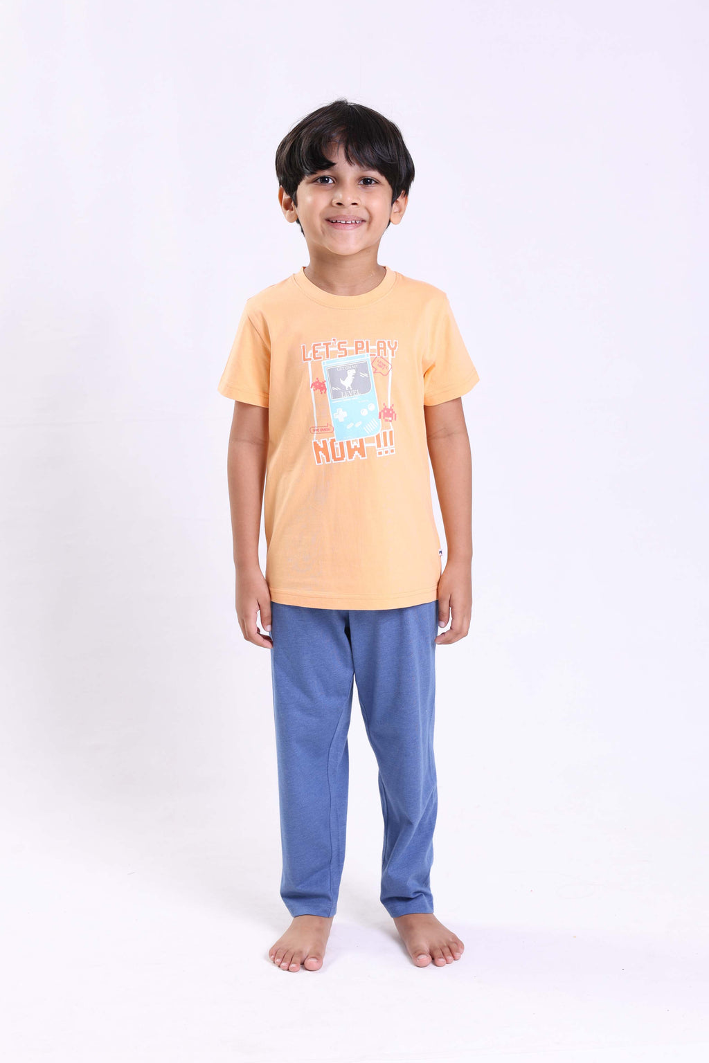 GAME ZONE - BOYS SHORT SLEEVE PANT SET