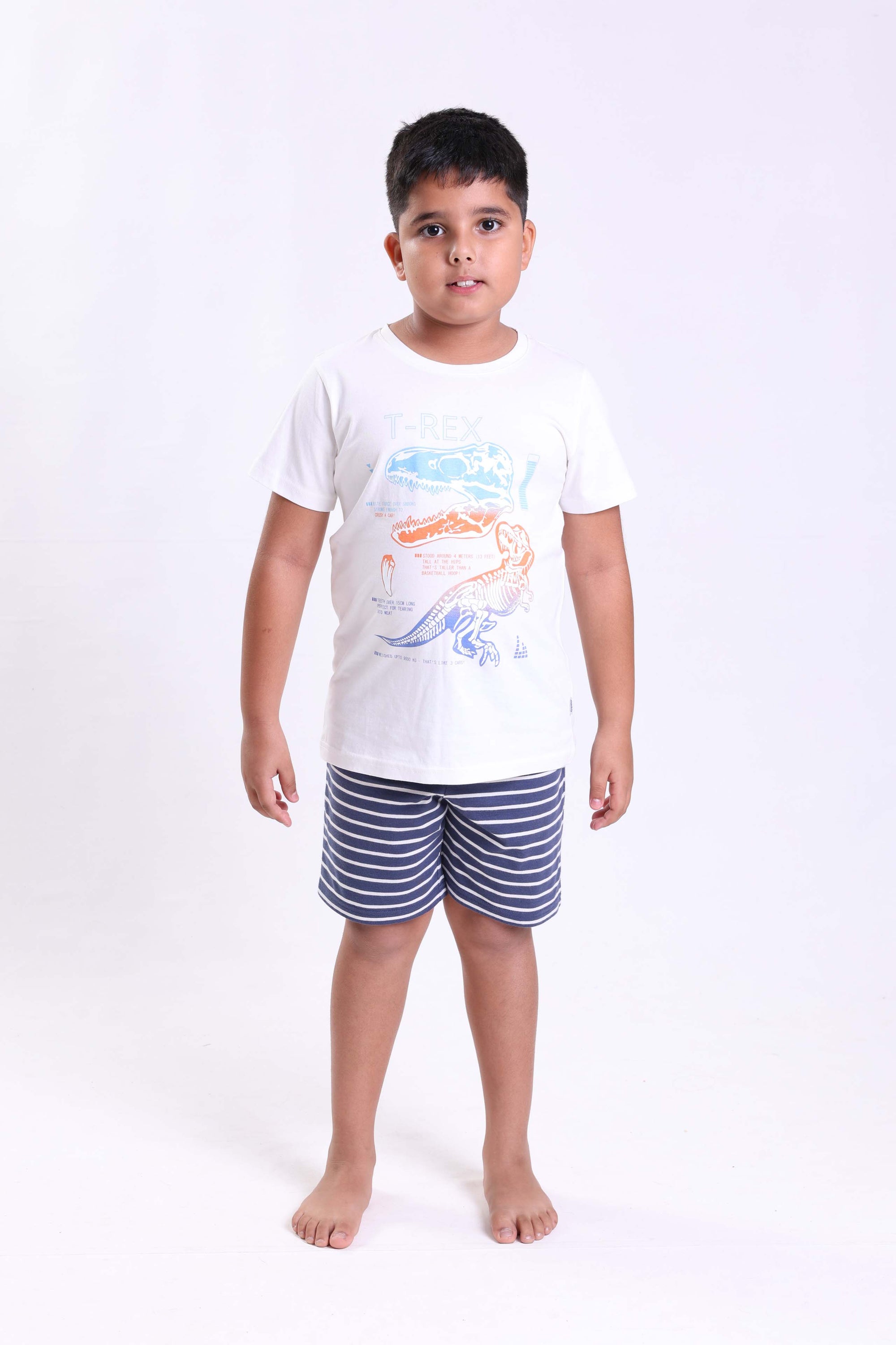 T.REX - BOYS SHORT SLEEVE SHORT SET