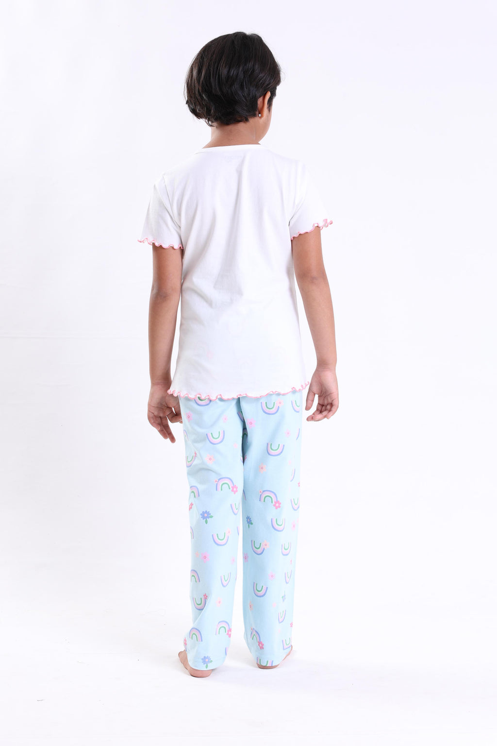 MERMAID - GIRLS SHORT SLEEVE PANT SET