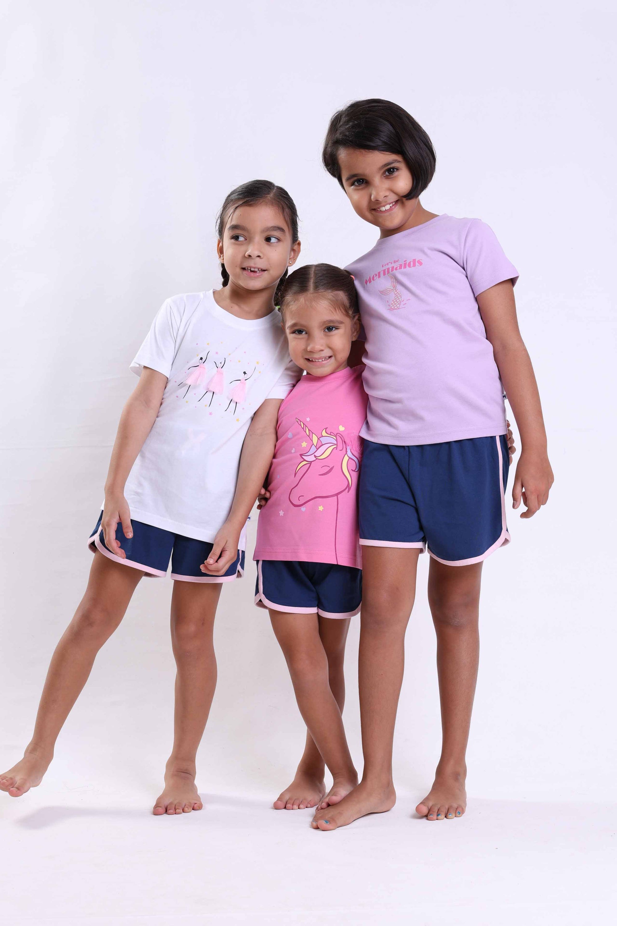 3PACK - GIRLS SHORT SLEEVE TSHIRT