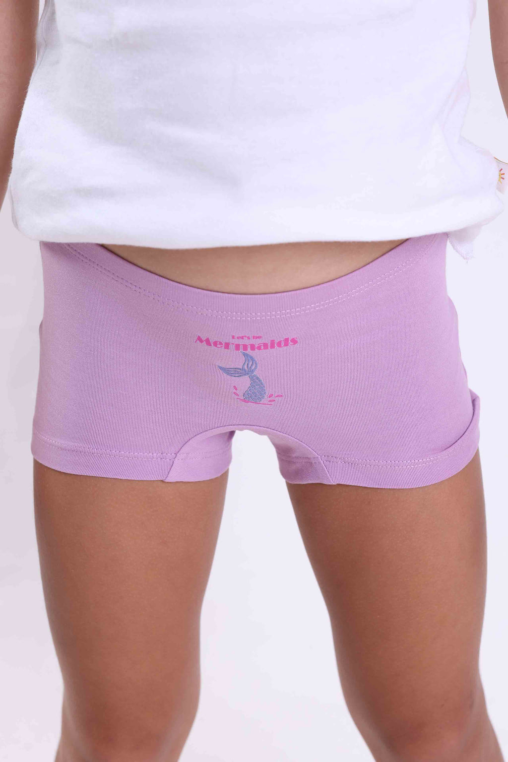 LETS BE MERMAID GIRLS S BOXER - PACK OF 3