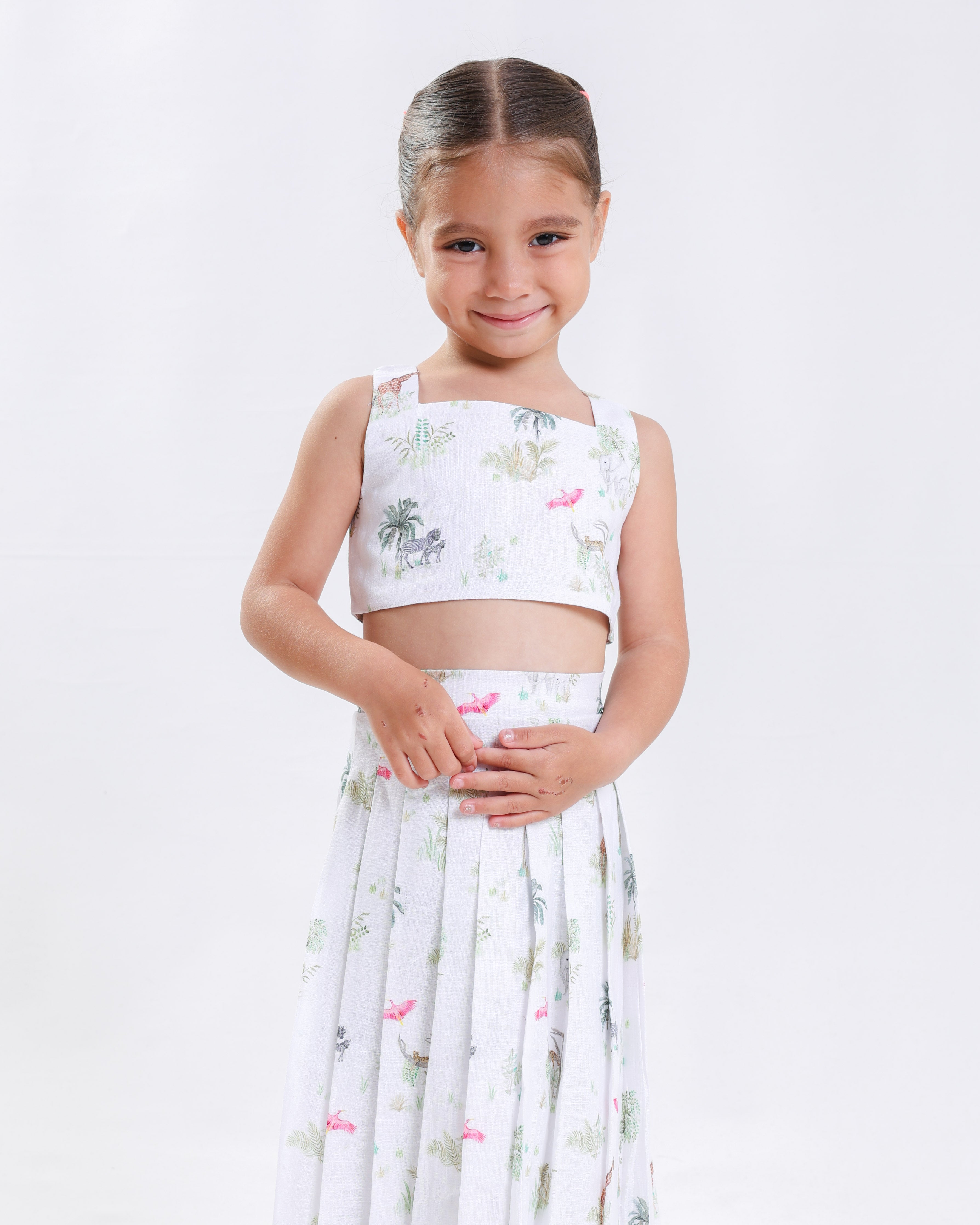ZOOLIE  GIRLS SKIRT SET