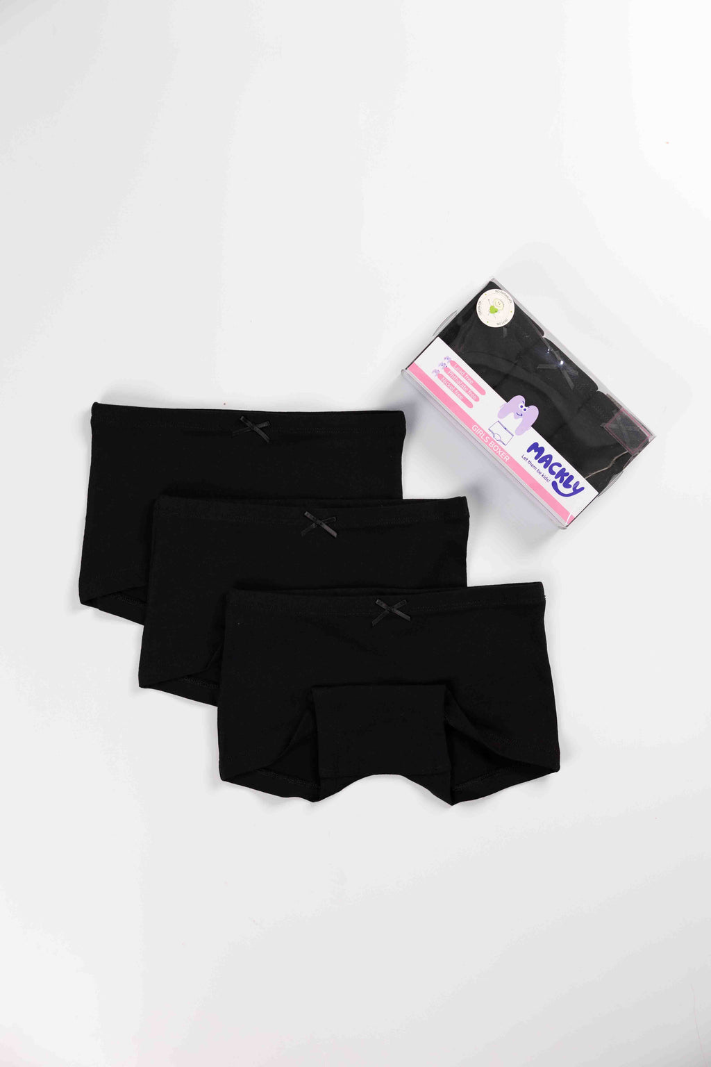 GIRLS BOXER - BLACK
