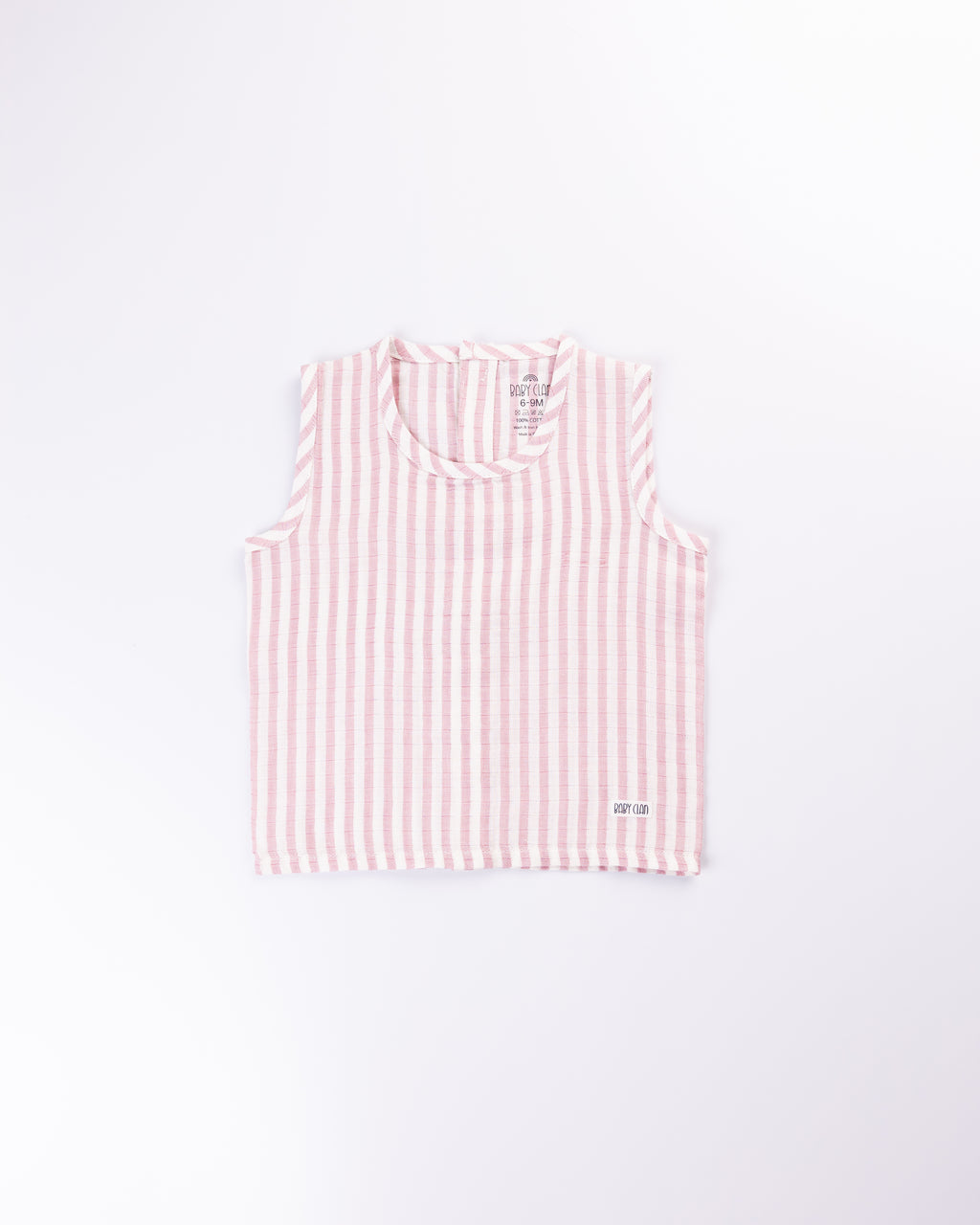 SLEEVELESS PINKY BABY TOP