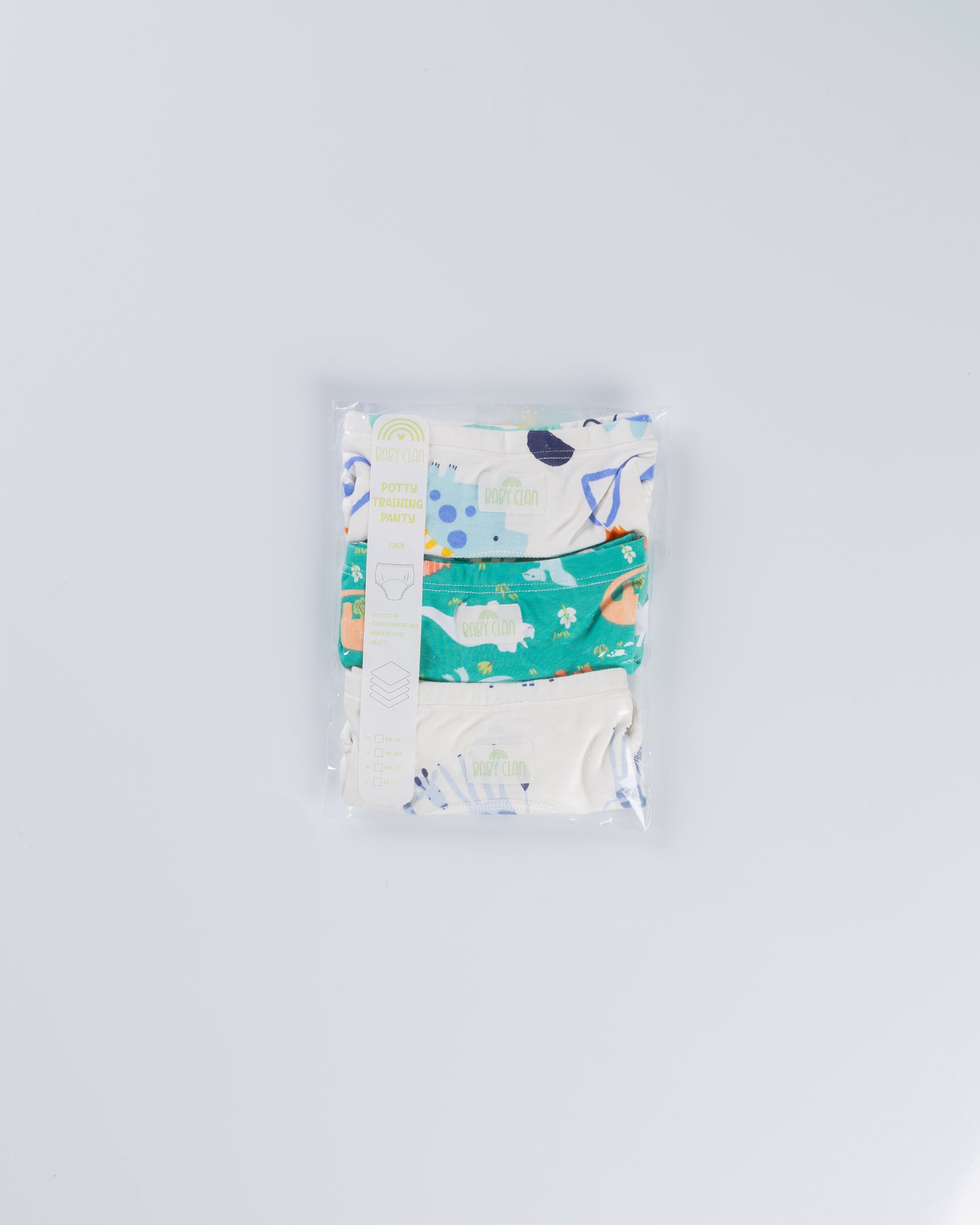 JUNGLE POTTY TRAINING PANTY 3PACK