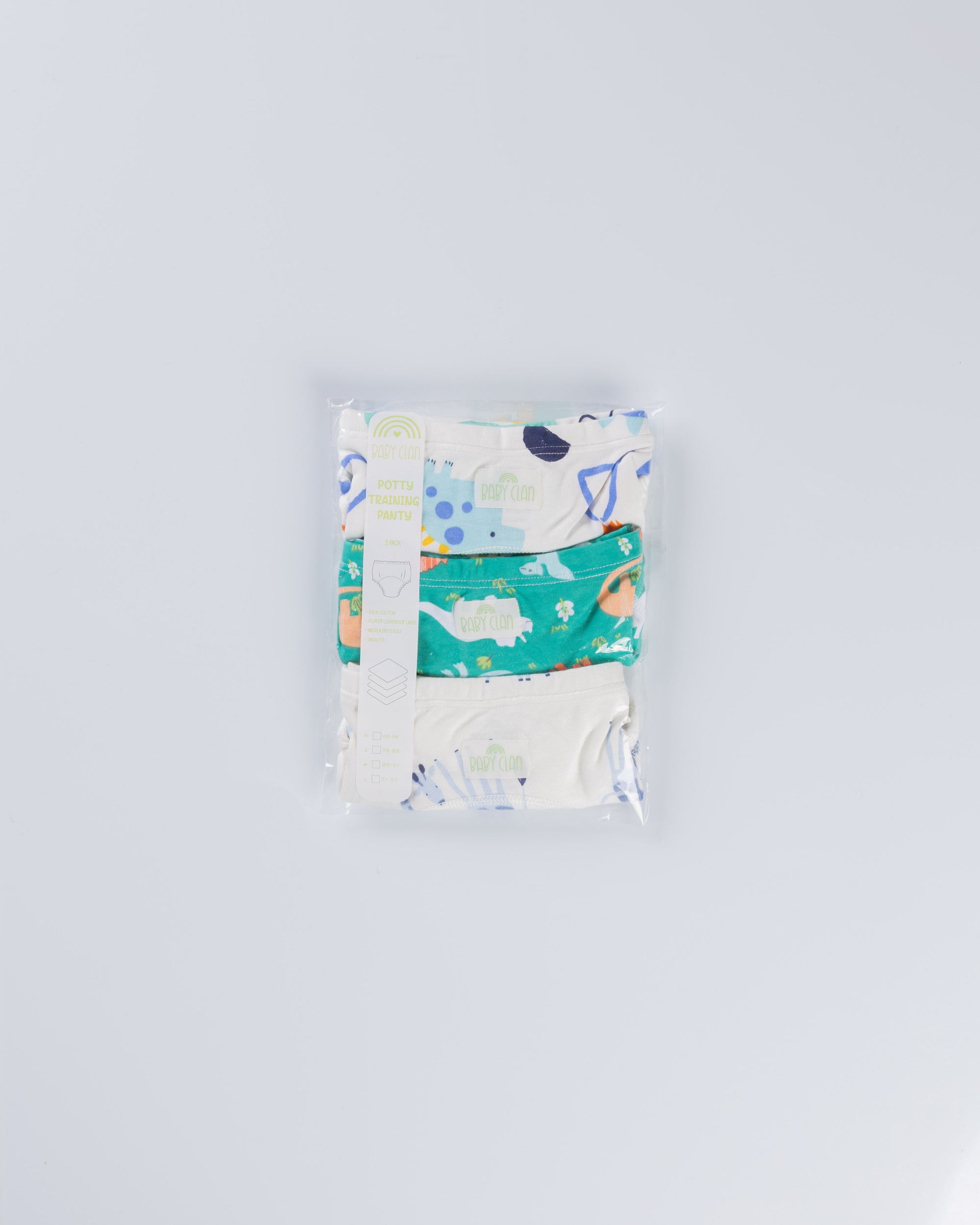 JUNGLE POTTY TRAINING PANTY 3PACK