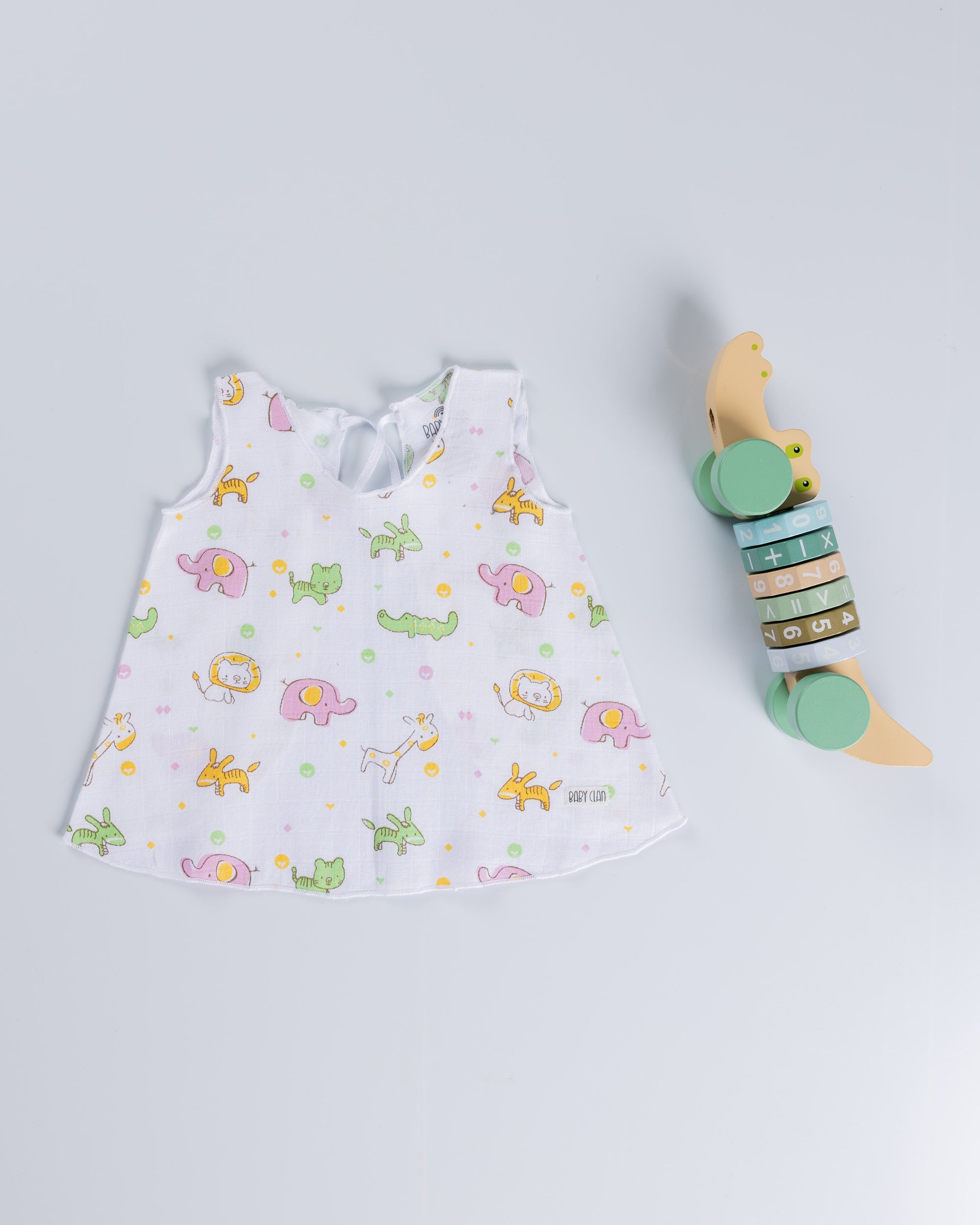 TINY EXPLORERS MUSLIN BABY SHIRT