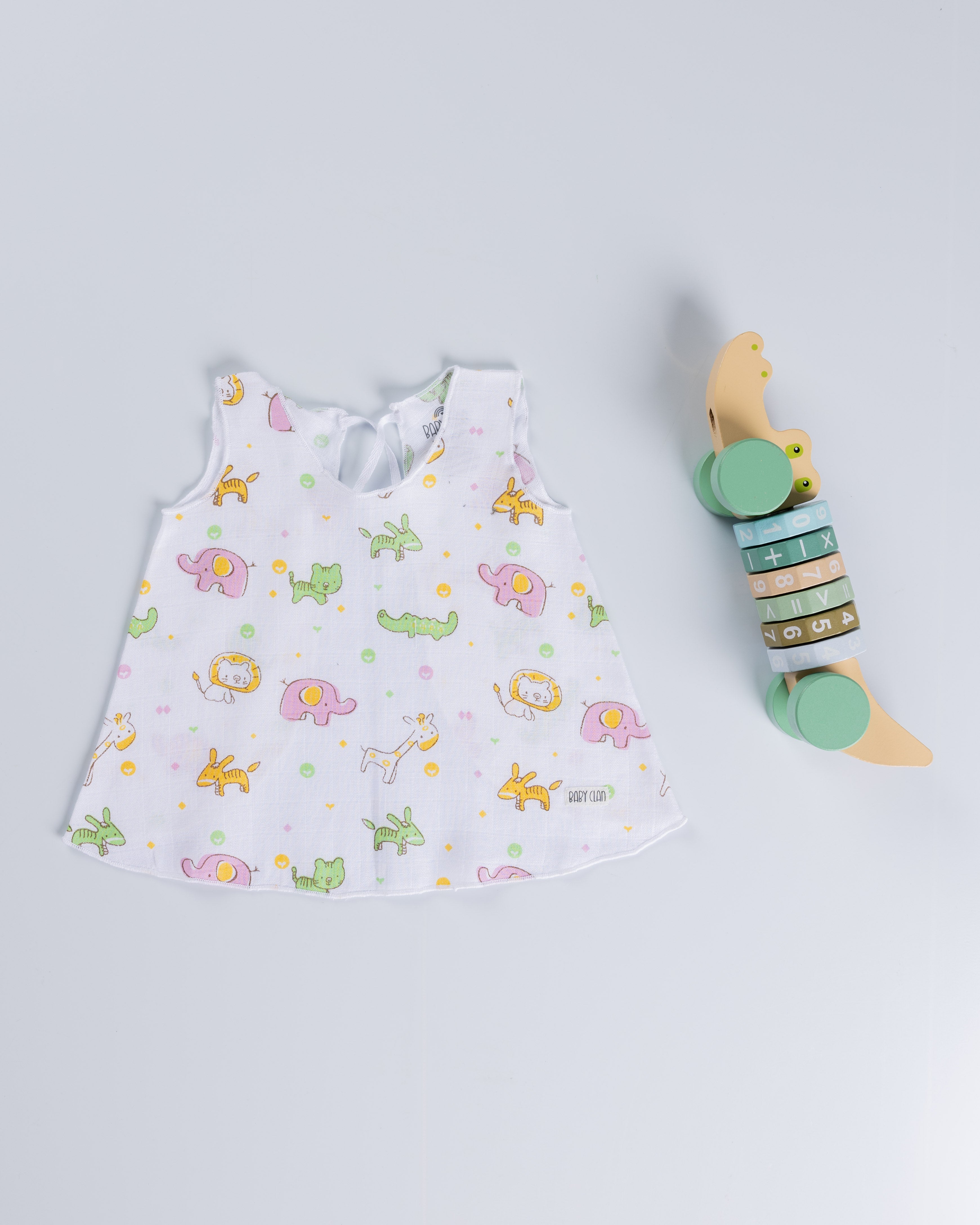 TINY EXPLORERS MUSLIN BABY SHIRT