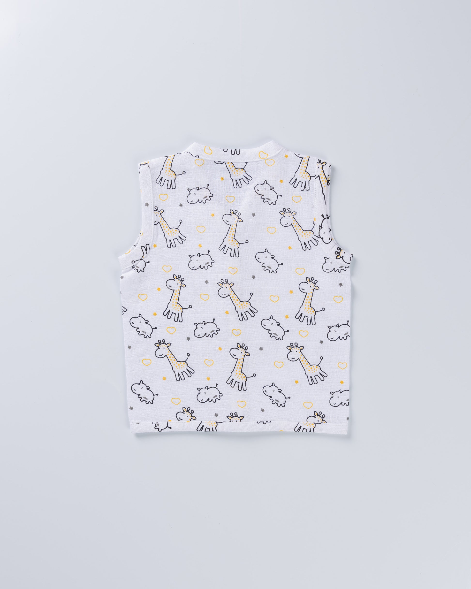 SAFARI SNUGGLES MUSLIN SHORT SET