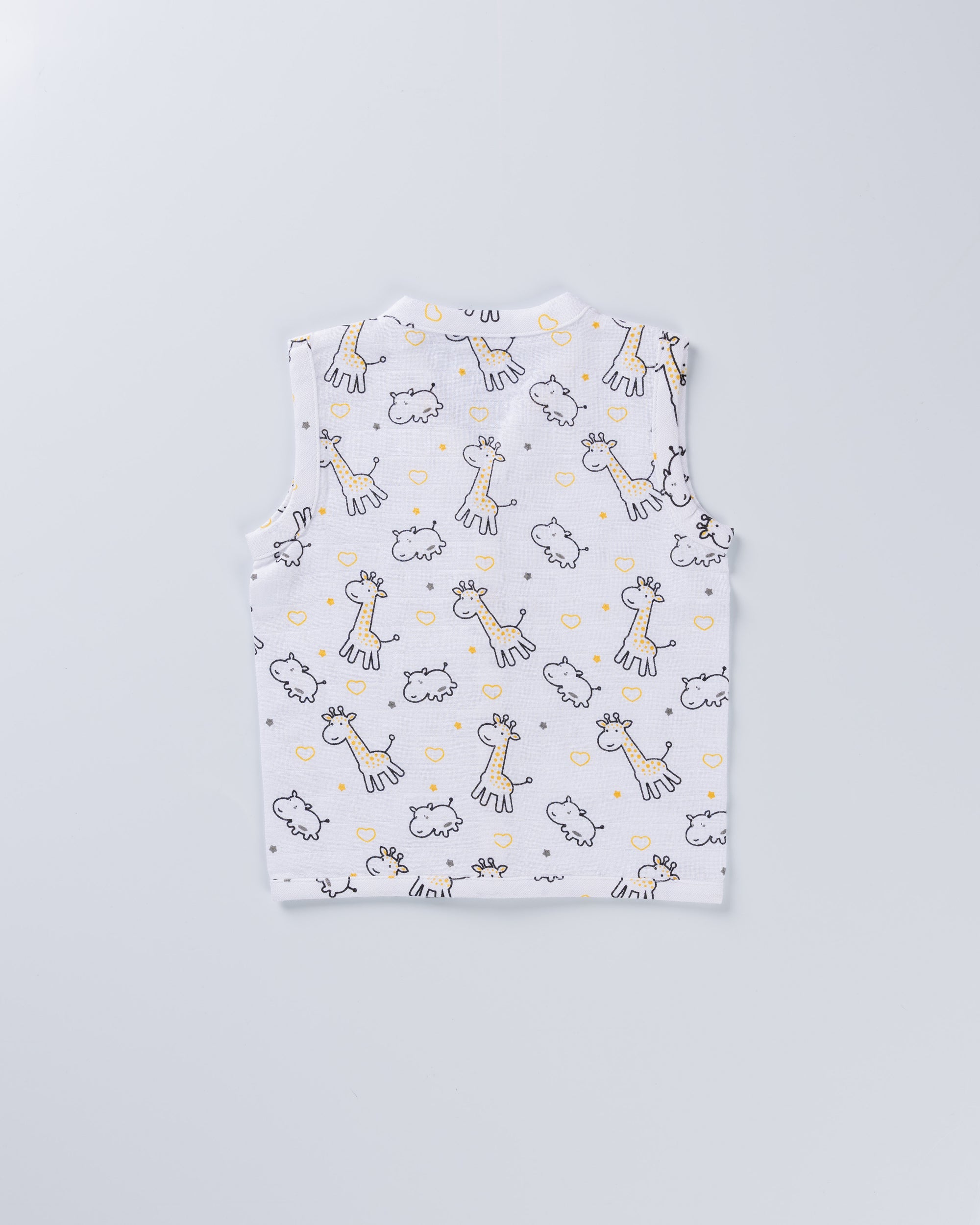 SAFARI SNUGGLES MUSLIN SHORT SET