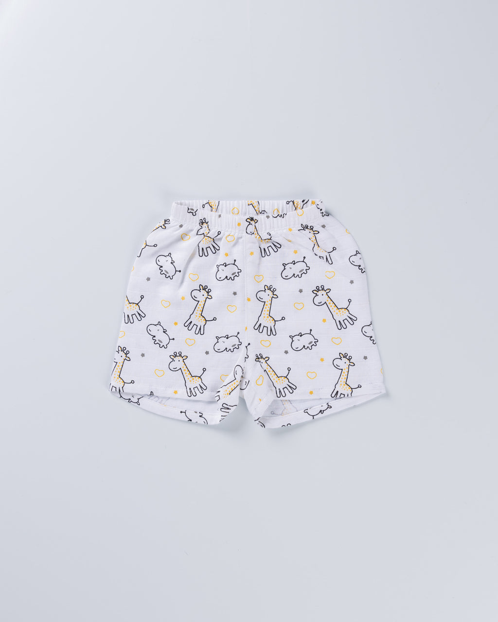 SAFARI SNUGGLES MUSLIN SHORT SET
