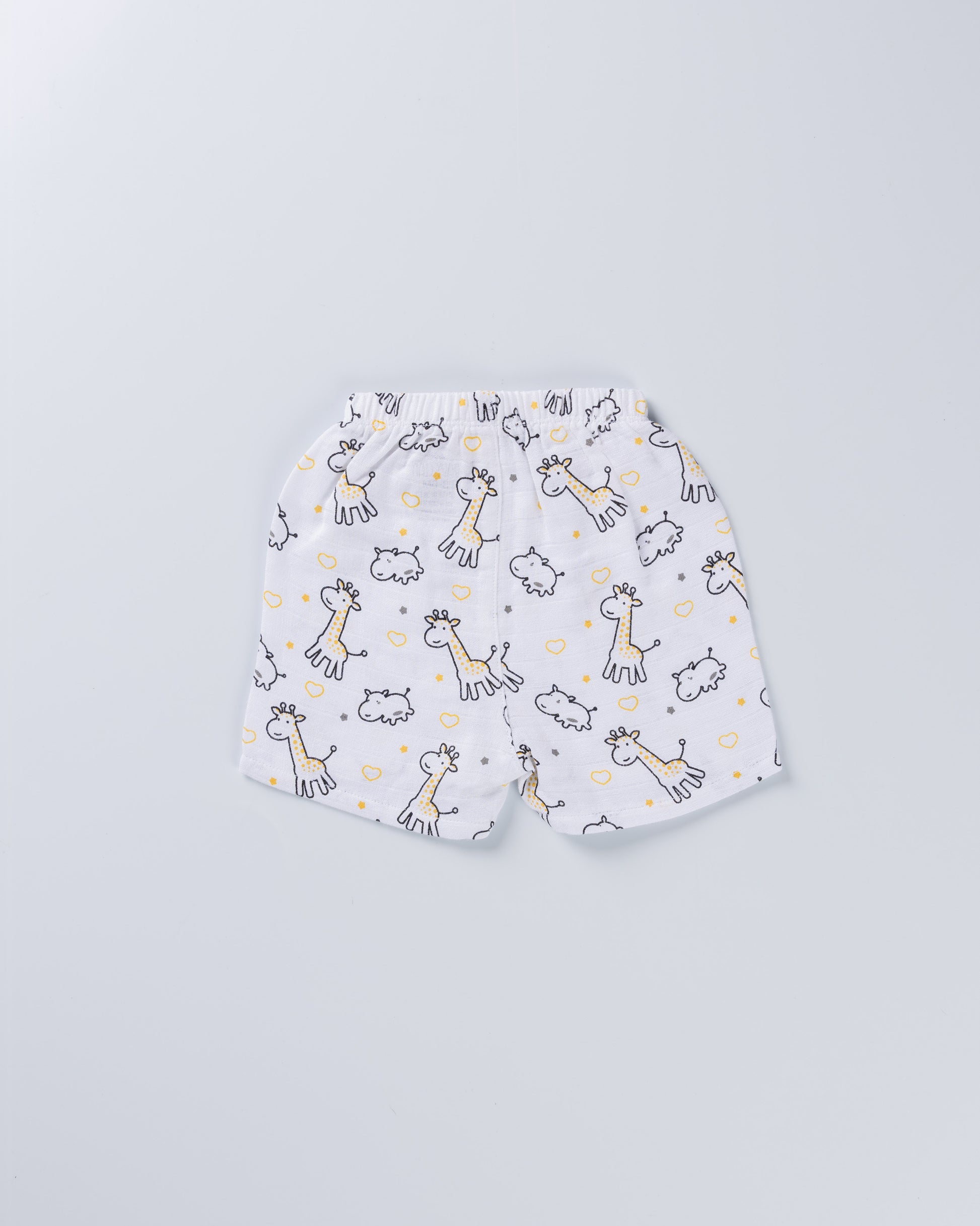 SAFARI SNUGGLES MUSLIN SHORT SET