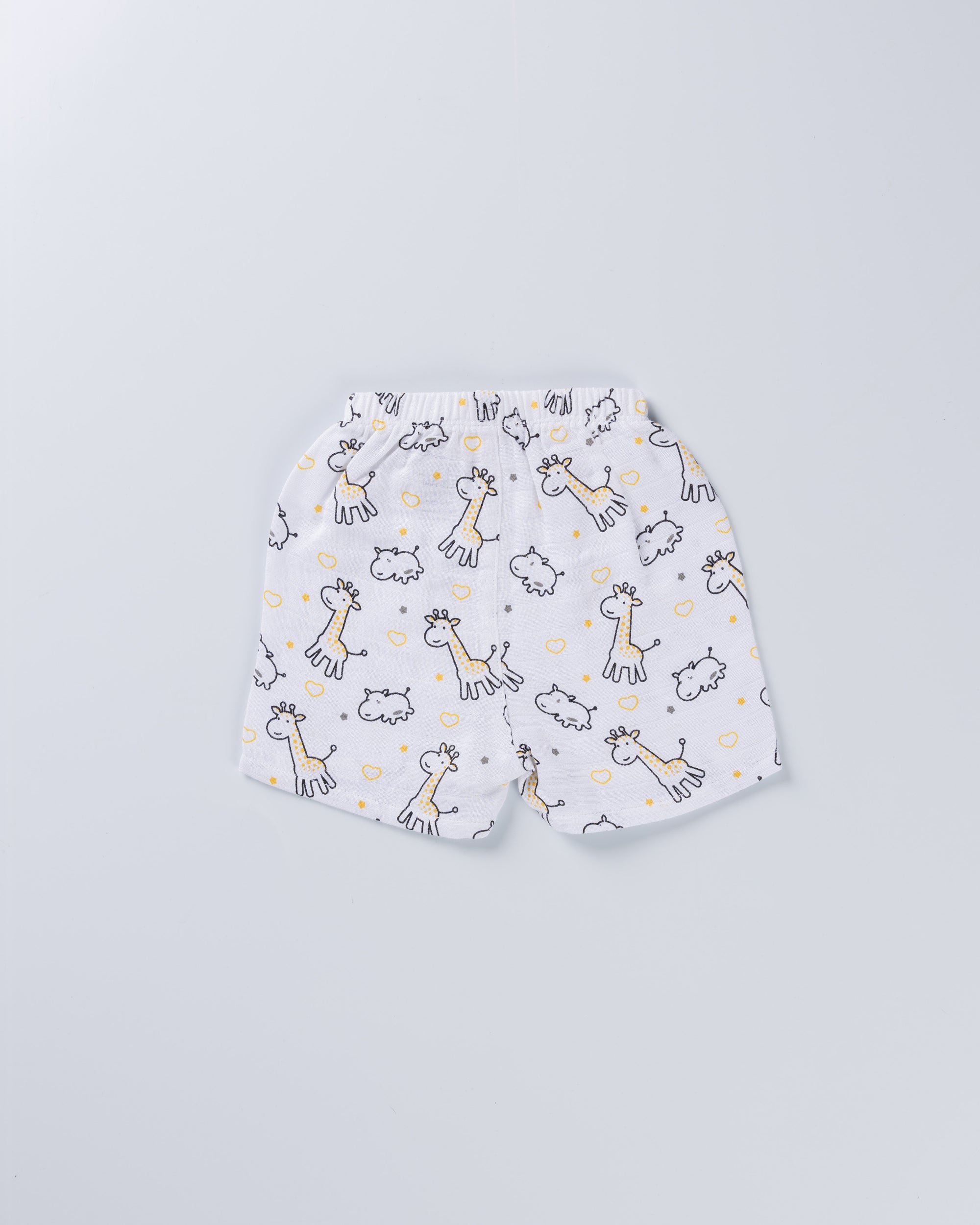 SAFARI SNUGGLES MUSLIN SHORT SET