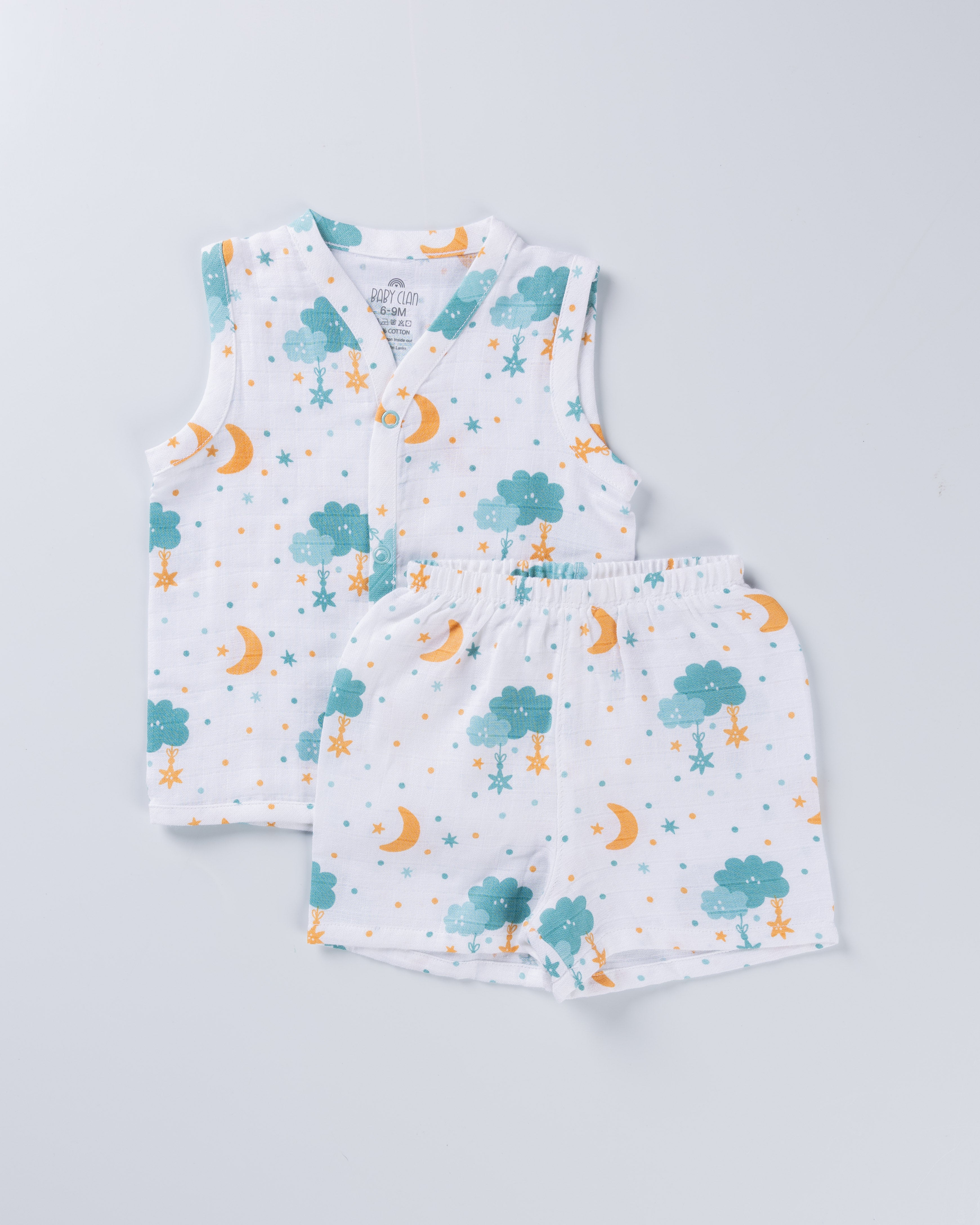 PLAY PATCH  MUSLIN SHORT SET
