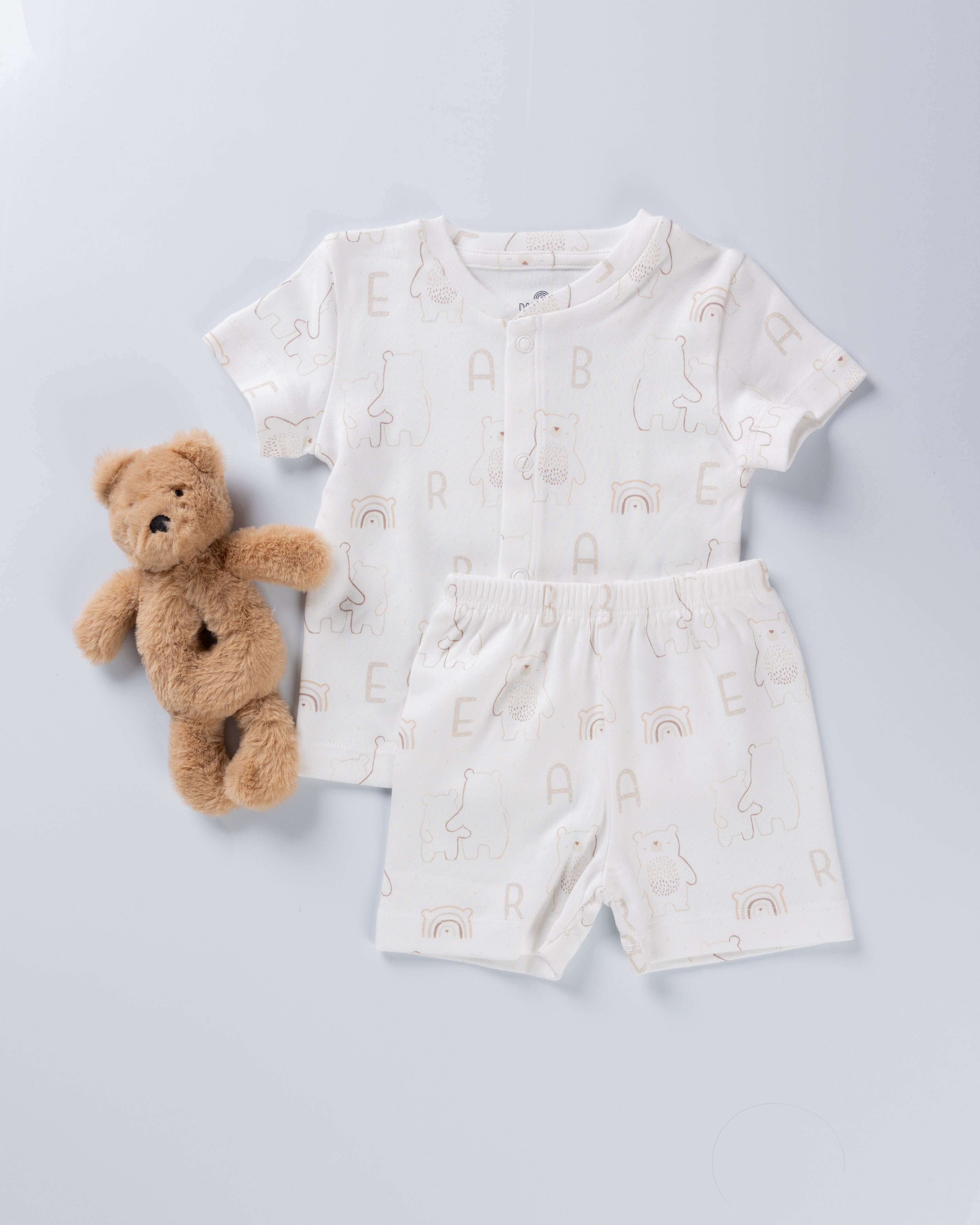 BEARIE AOP SHORT SLEEVE SHORT SET