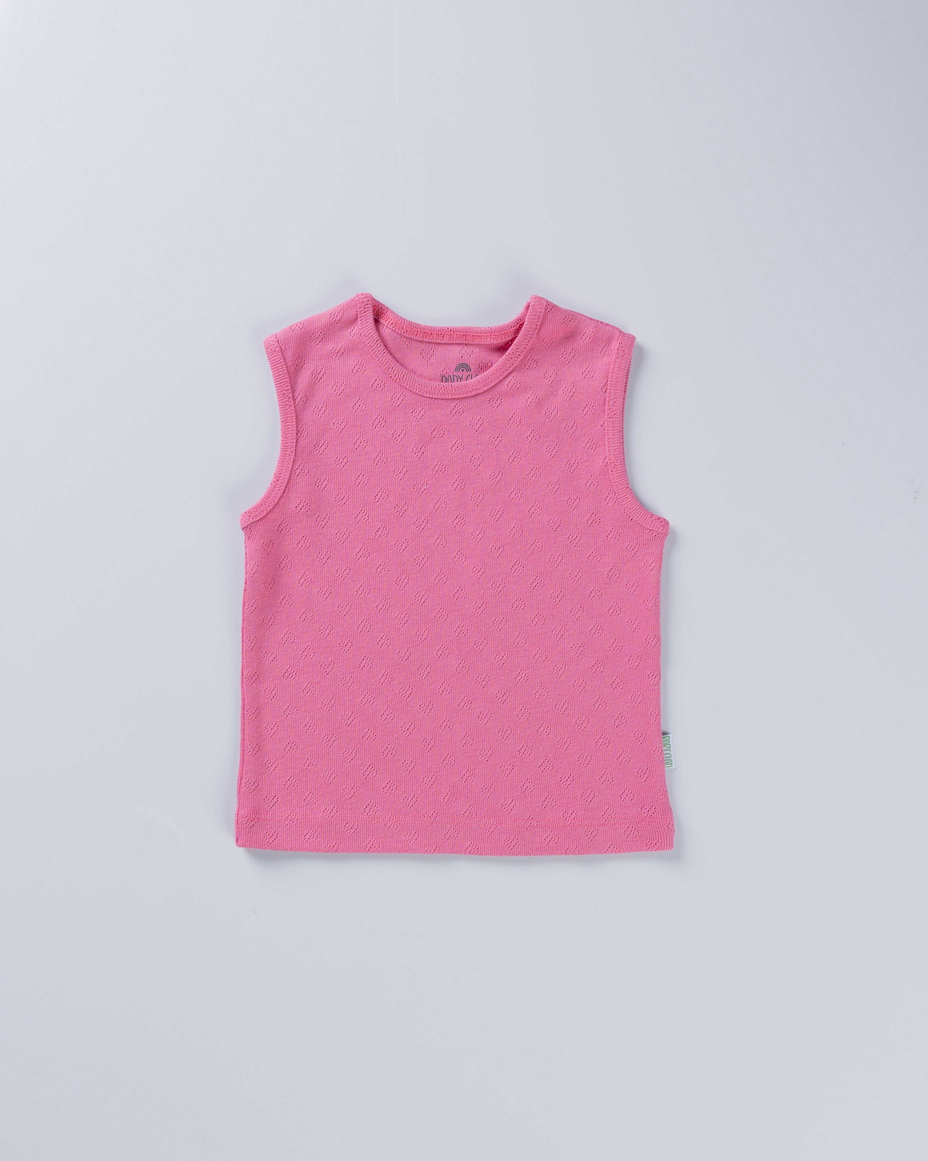 PINK VEST AND SHORT SET