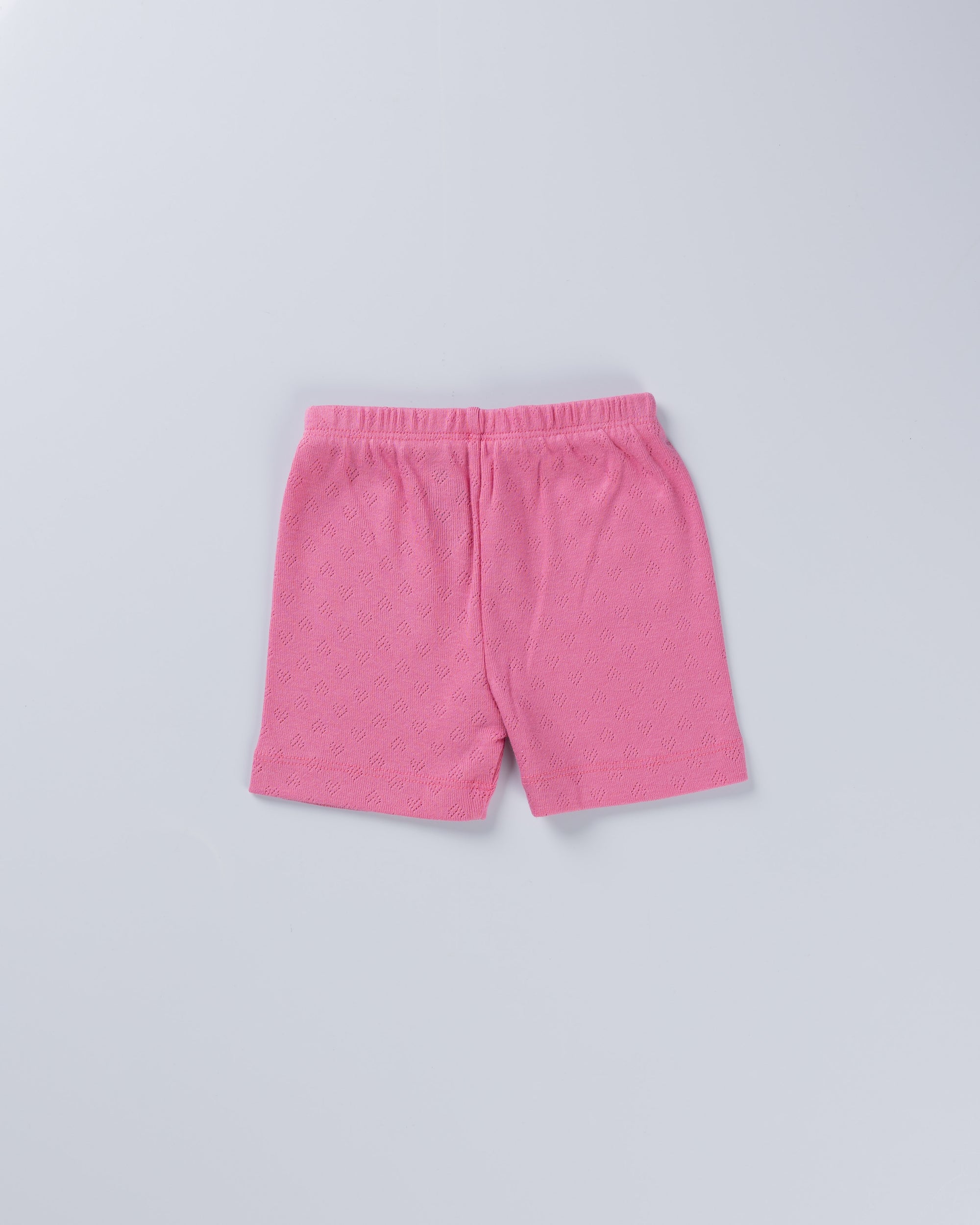 PINK VEST AND SHORT SET