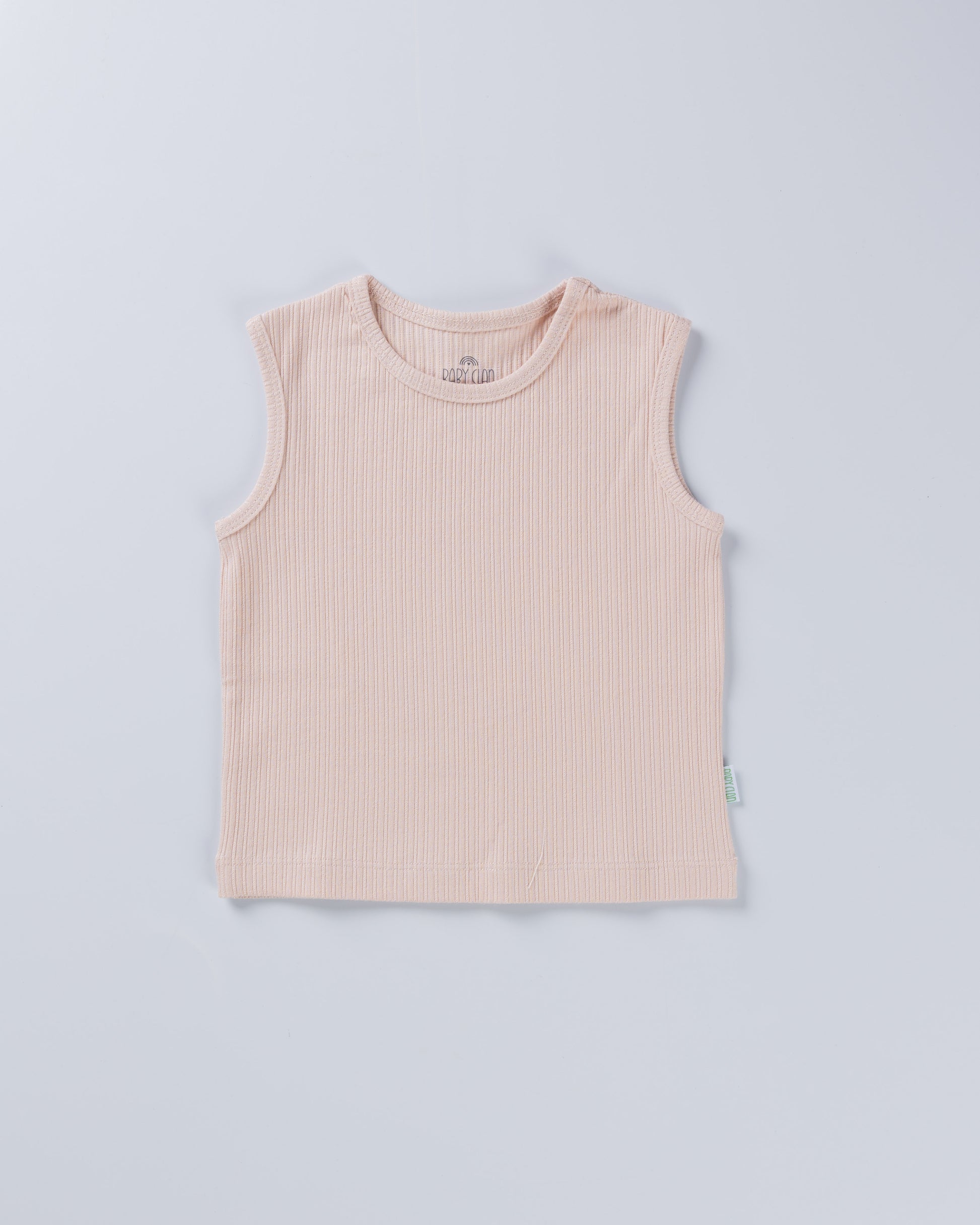 SOFT ORANGE POINTELLE VEST AND SHORT SET
