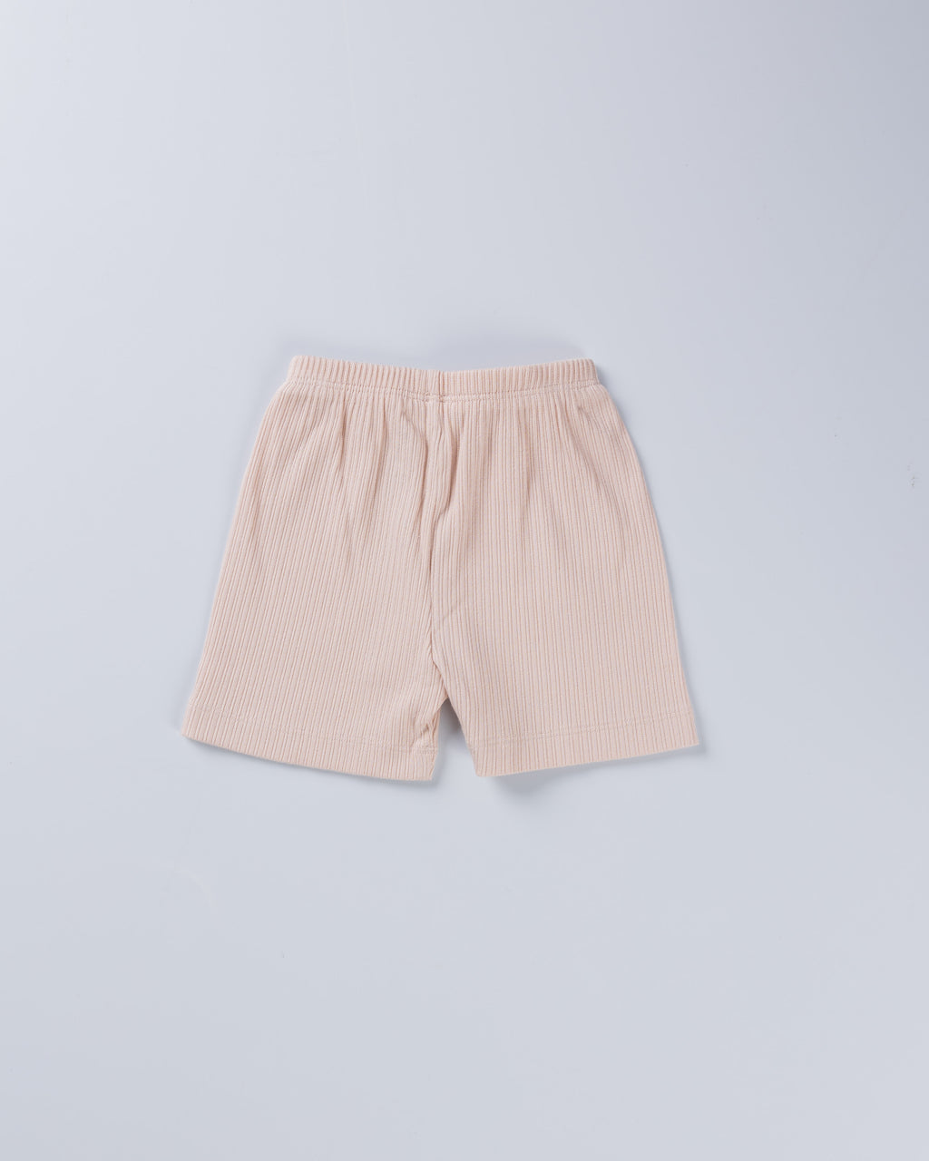 SOFT ORANGE POINTELLE VEST AND SHORT SET