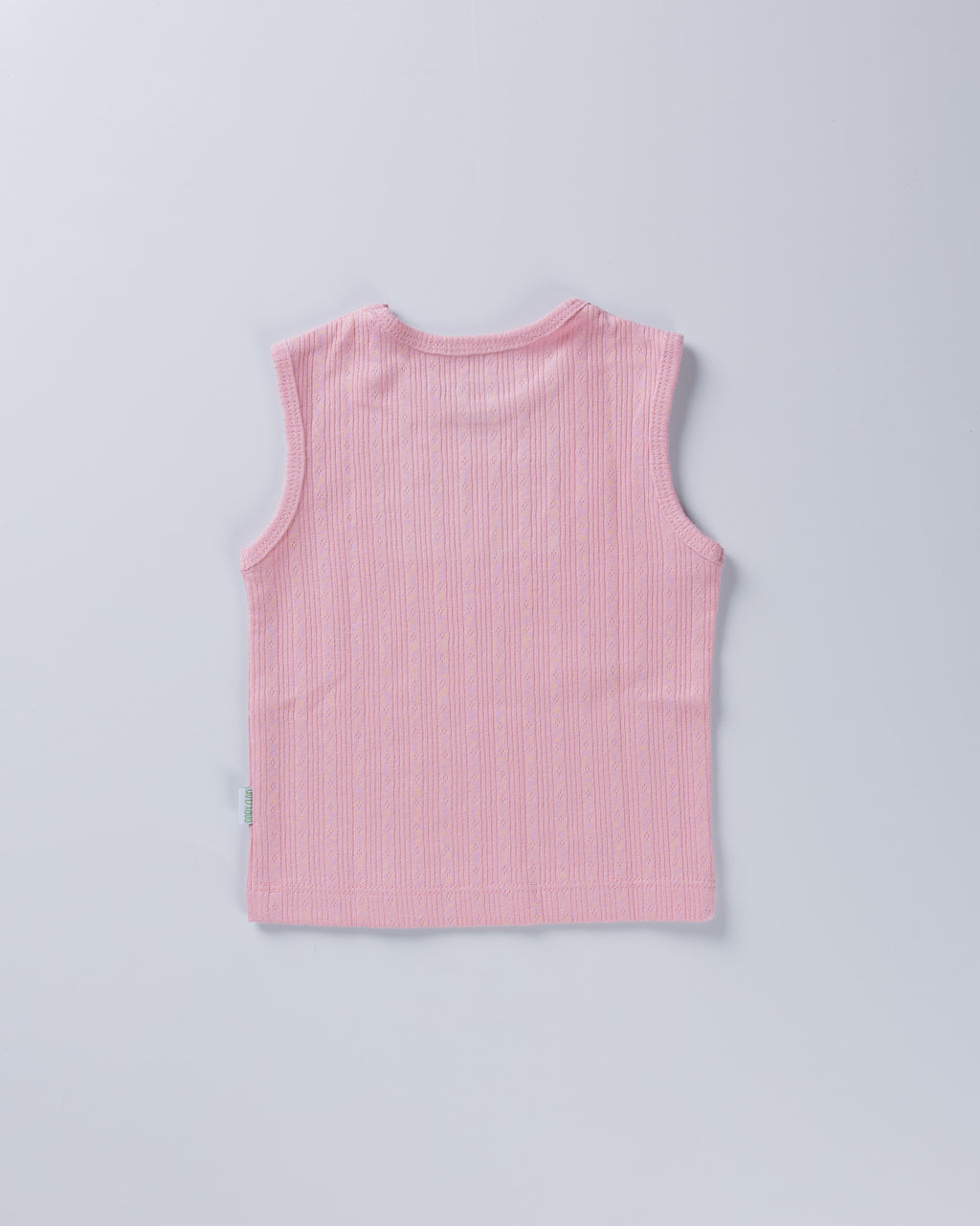 BABY PINK POINTELLE VEST