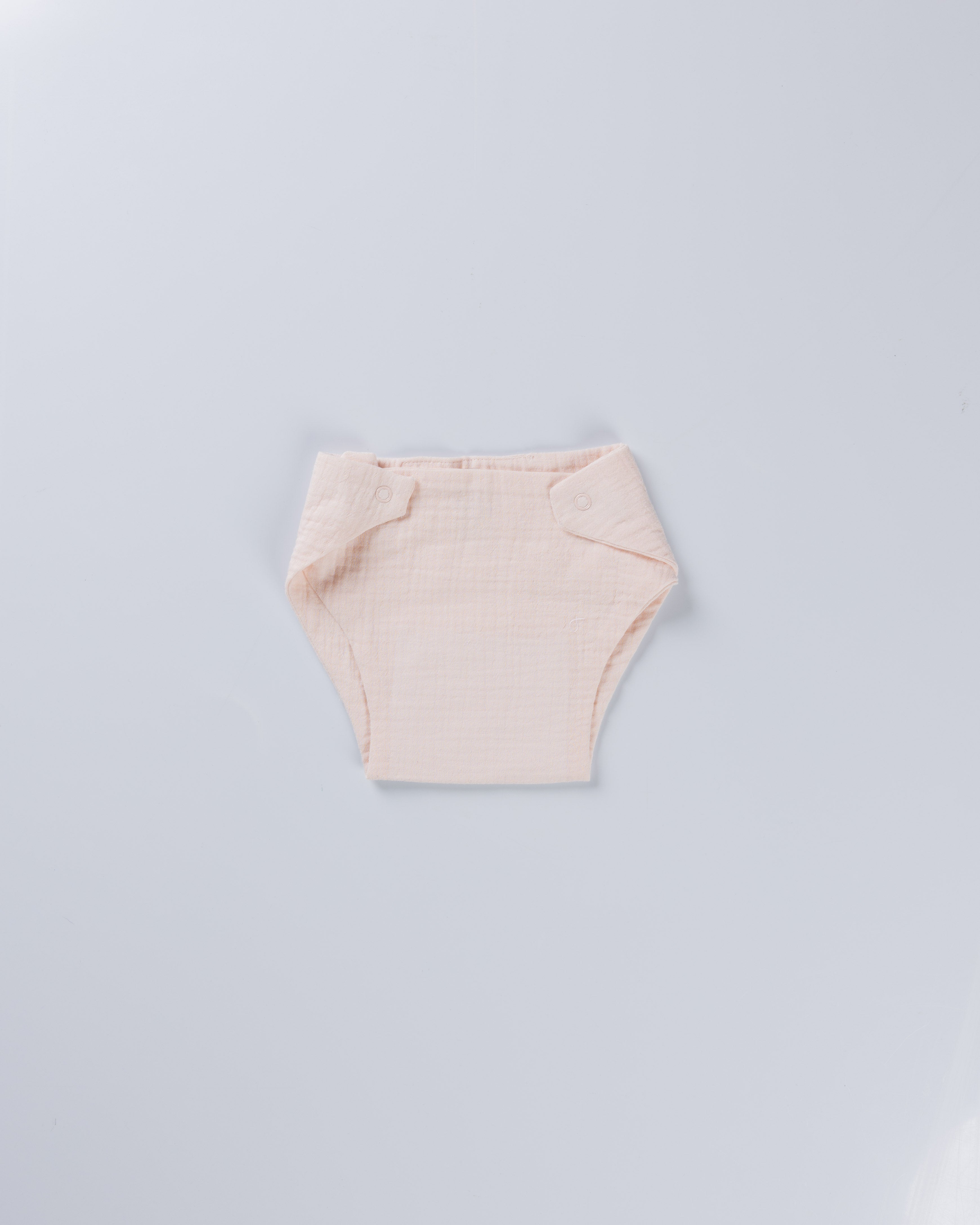 BEIGEBUM  NAPPY WITH SNAP BUTTONS