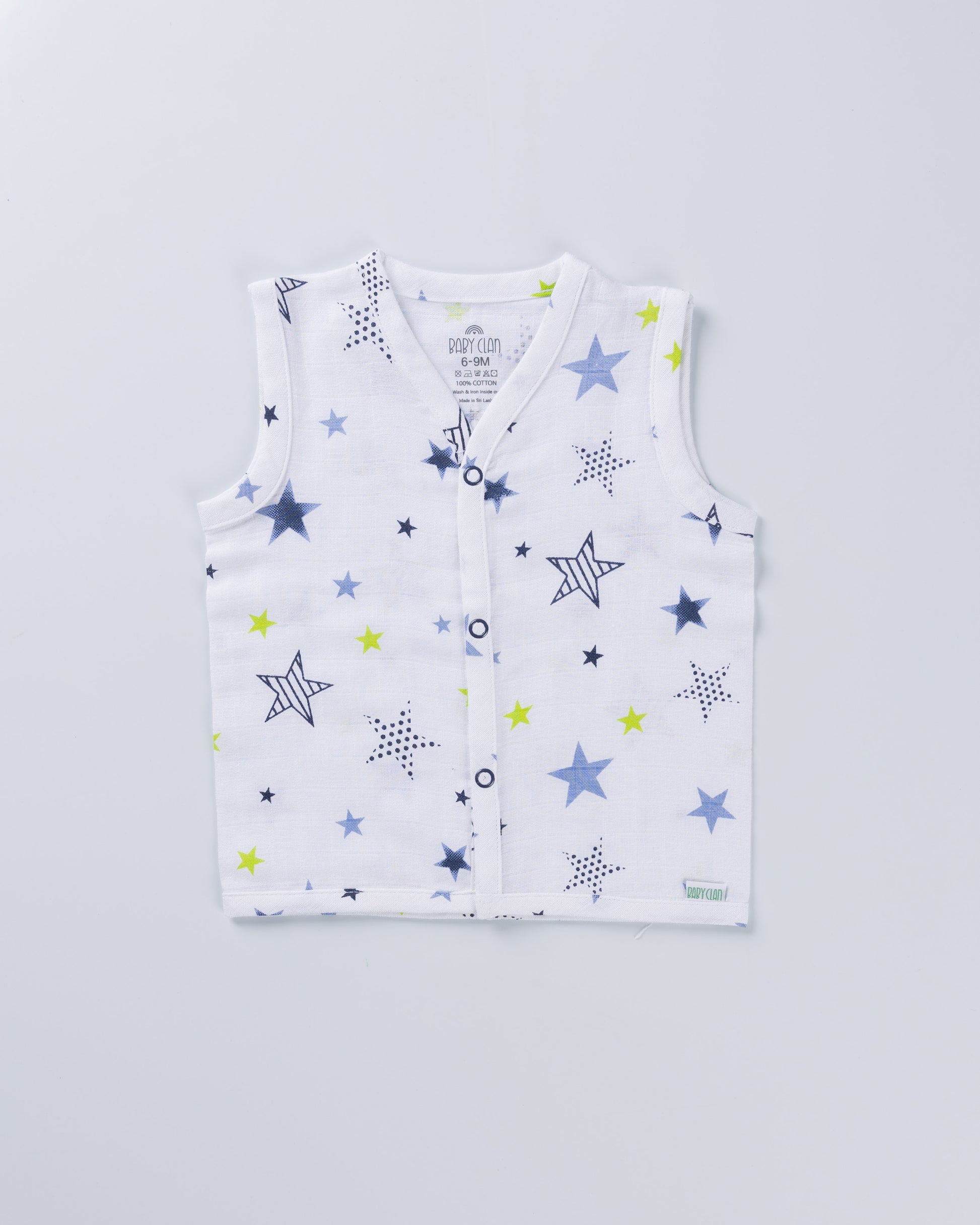 TWINKLE STAR MUSLIN SHORT SET