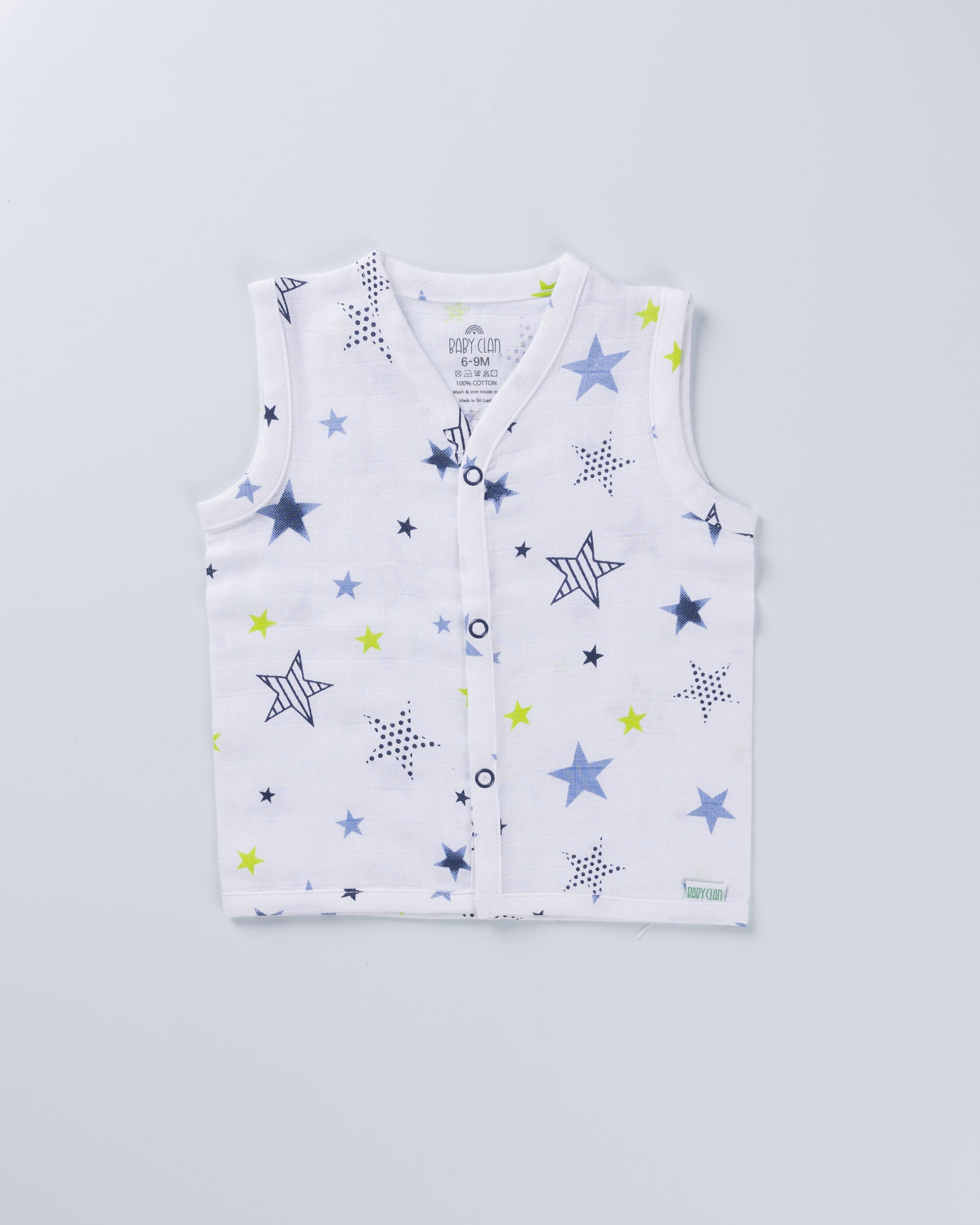 TWINKLE STAR MUSLIN SHORT SET