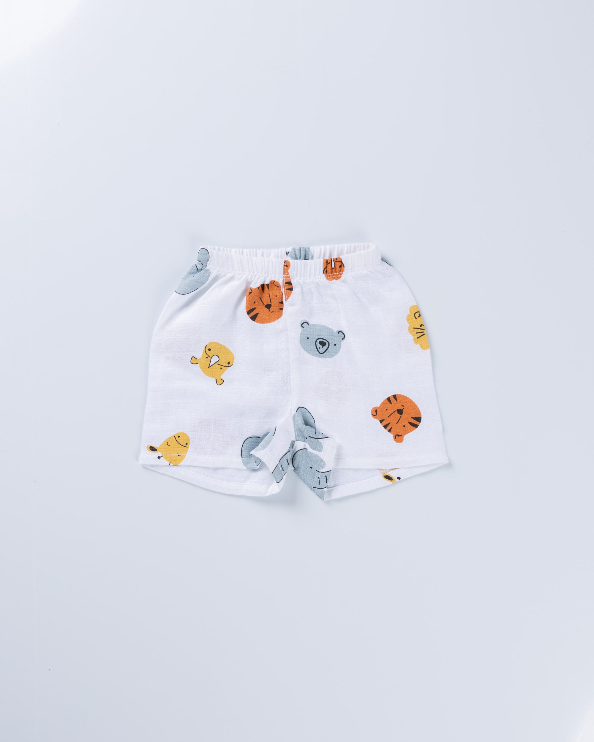 SAFARI FRIENDS MUSLIN SHORT SET